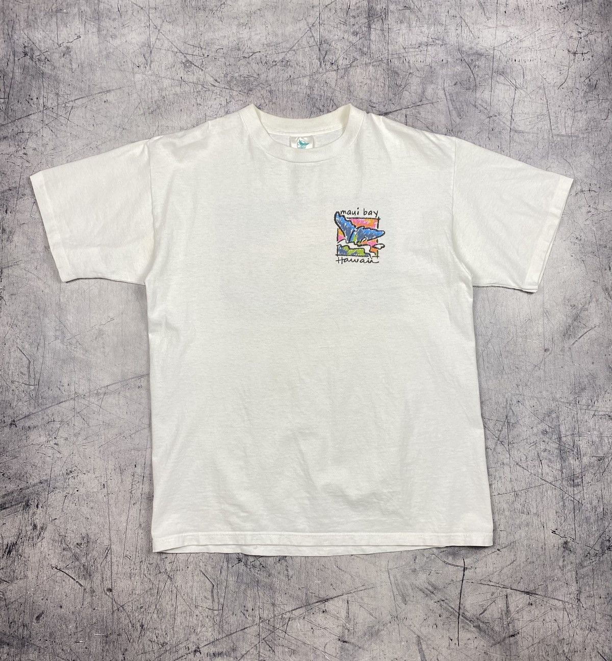 Other Vintage 1994 Maui Bay Hawaii Fish Graphic Tee Size US L / EU 52-54 / 3 - 9 Thumbnail