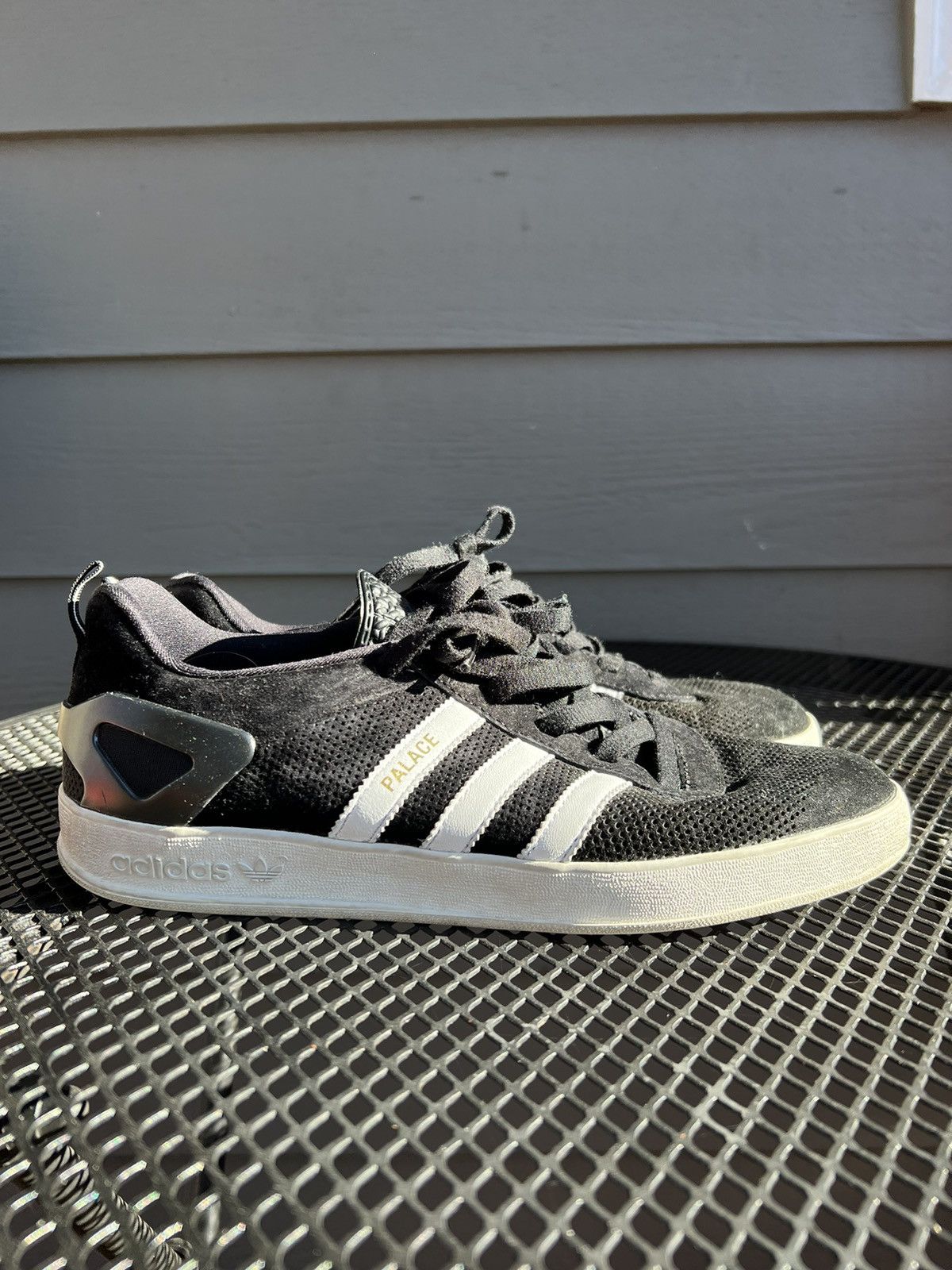 palace adidas shoes white