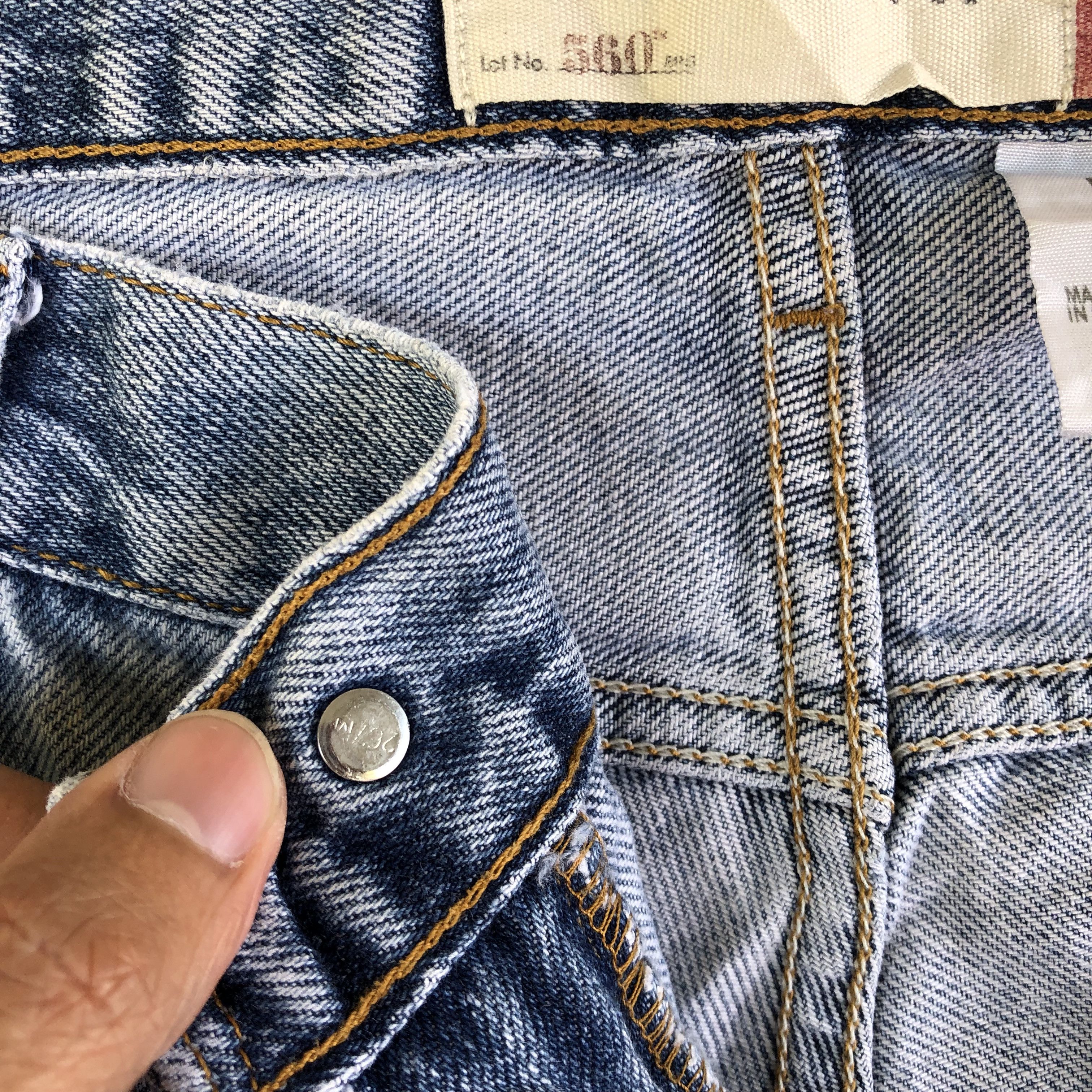 Levi's Vintage Y2K Levis 560 Light Wash Jeans Levi's Faded Denim Size US 38 / EU 54 - 7 Thumbnail