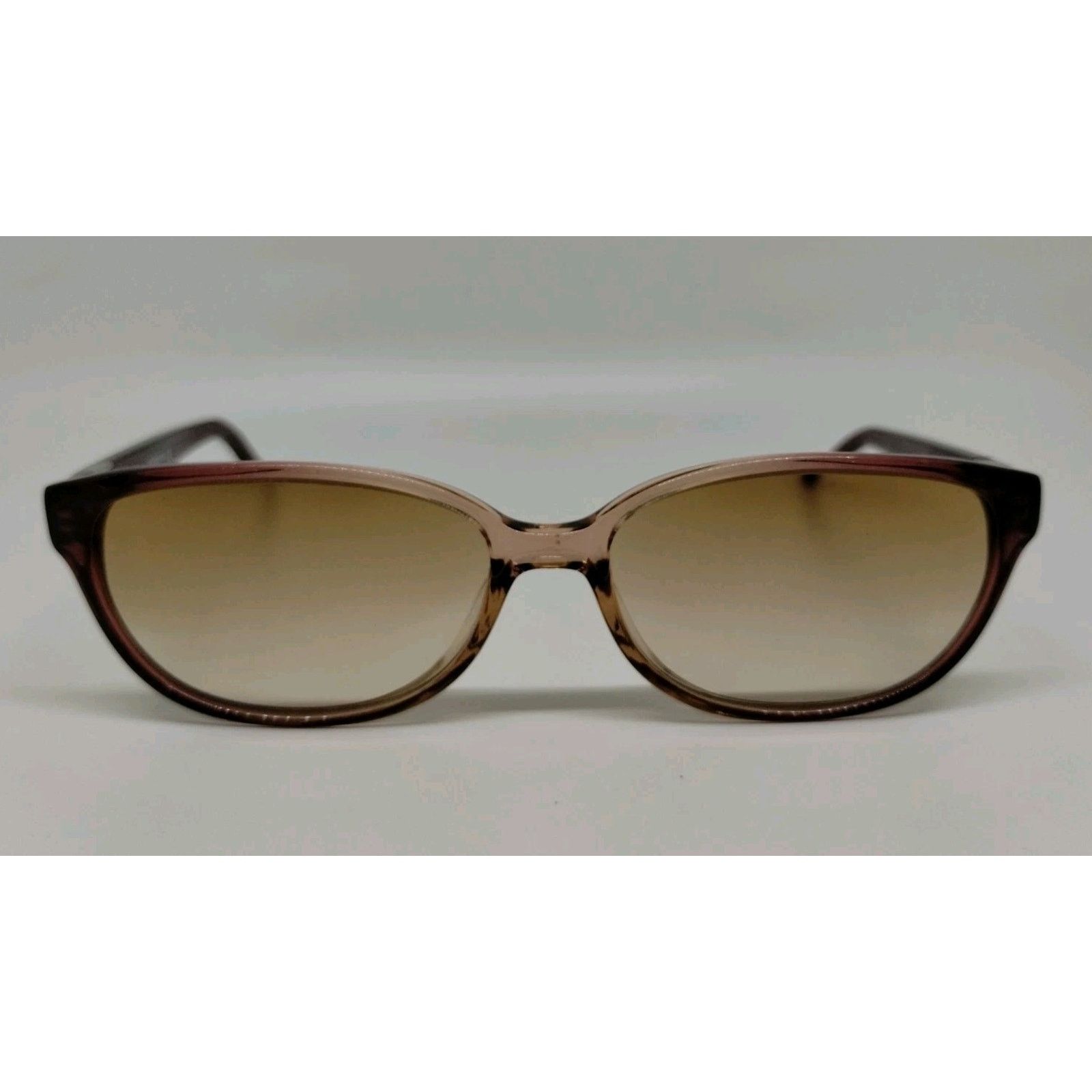 Liz Claiborne Liz Claiborne Eyeglass Frames L389 OJPS Sparkly Amber Brown Size ONE SIZE - 4 Thumbnail