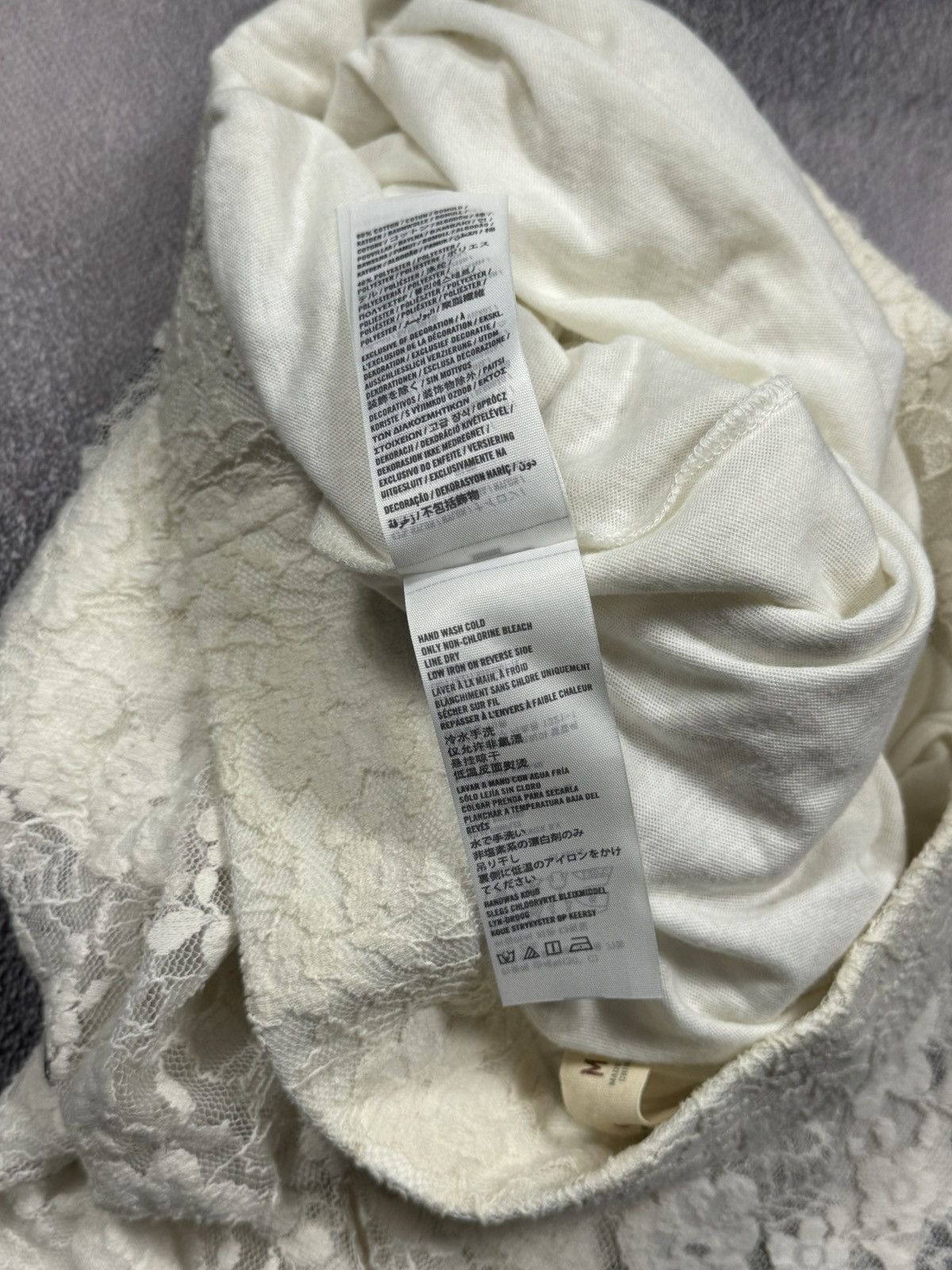 Hollister Hollister White Lace Mini Skirt — Pristine Condition Size 28" / US 6 / IT 42 - 6 Thumbnail