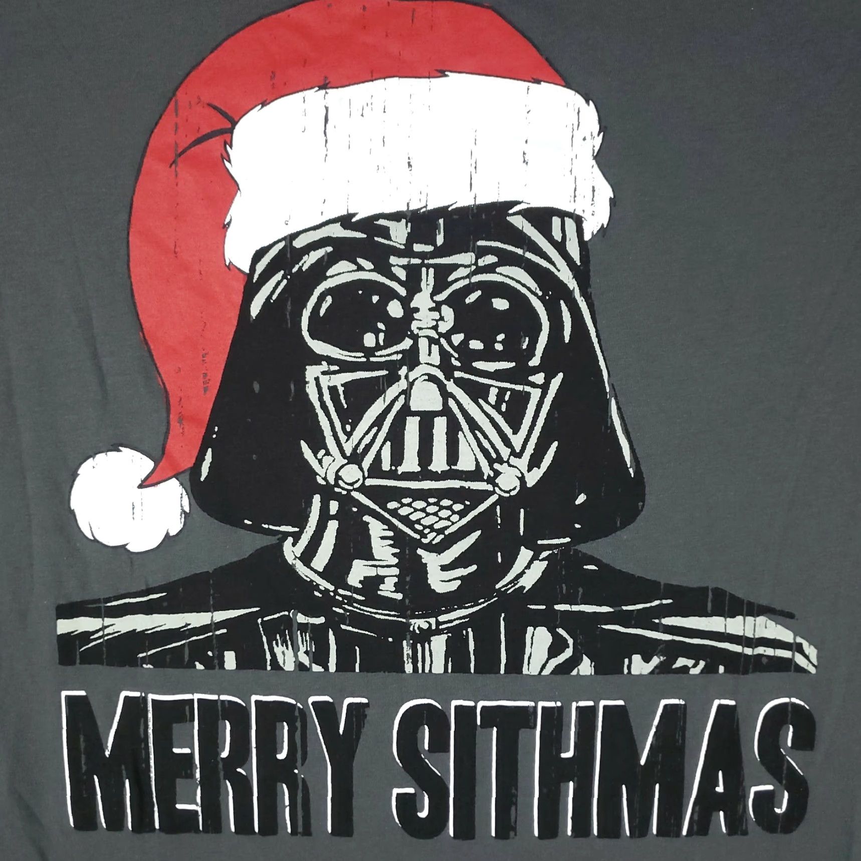 Mad Engine VINTAGE Mad Engine Star Wars Merry Sithmas Darth Vader Gray Graphic T-Shirt Mens XL Size US XL / EU 56 / 4 - 2 Thumbnail