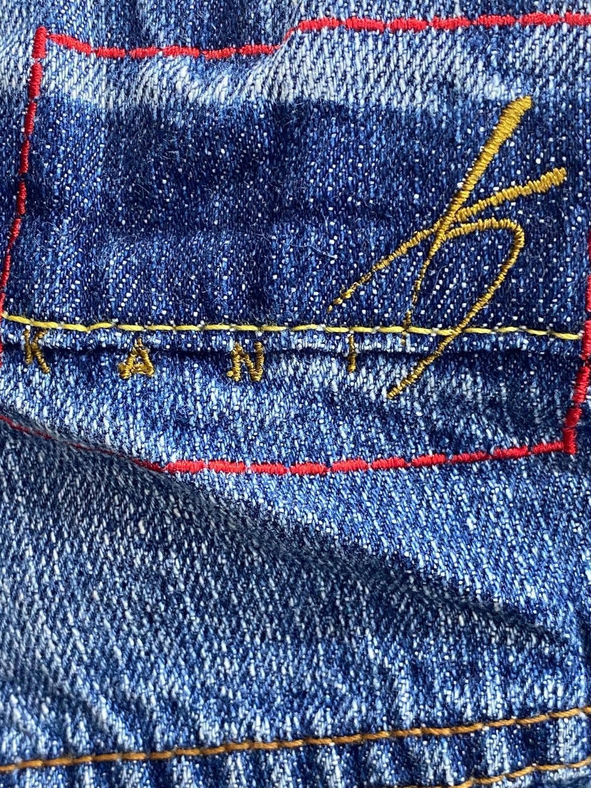 Karl Kani Karl Kani Blue Wash Straight Leg Style Jeans Size US 34 / EU 50 - 11 Thumbnail