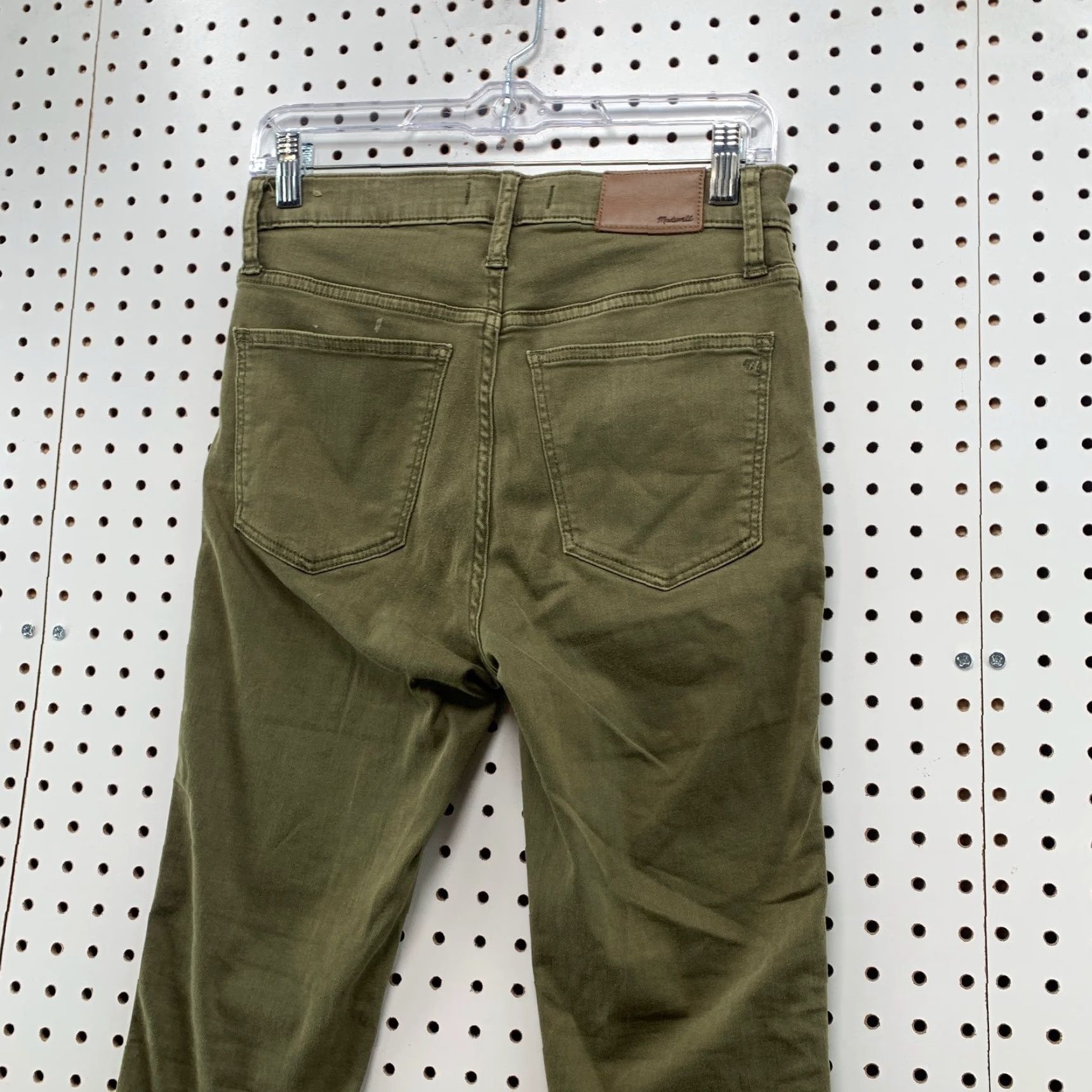 Madewell Madewell Jeans 10" High Rise Skinny Jeans Size 27 Green Denim Pockets Stretch Size 27" / US 4 / IT 40 - 7 Thumbnail