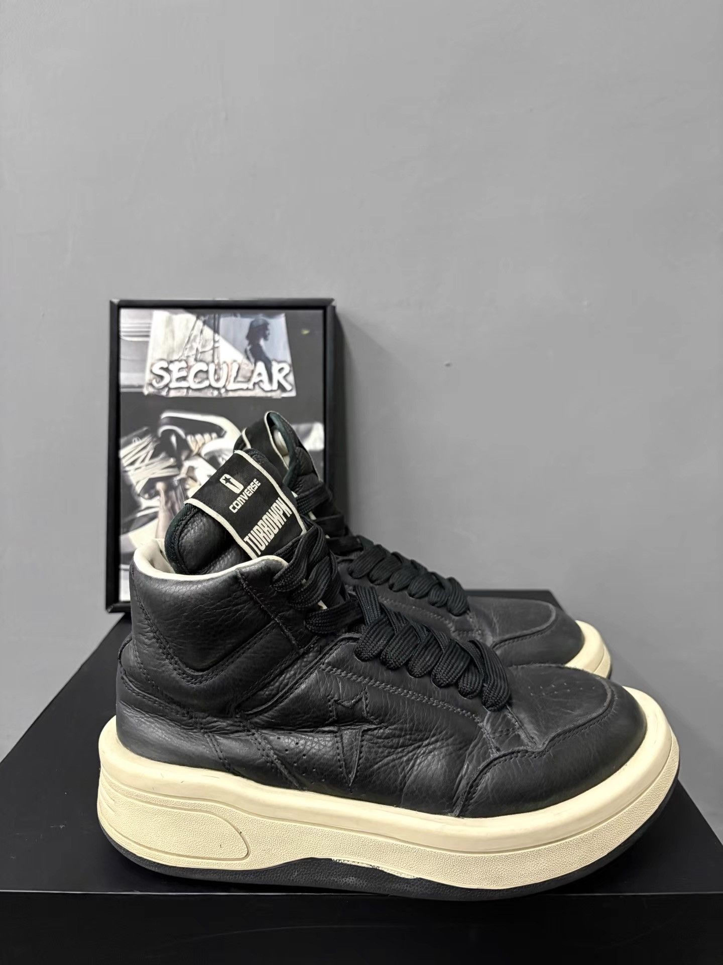Rick Owens Rick Owens Converse TURBOWPN Collaboration K34 Size US 7.5 / EU 40-41 - 4 Thumbnail