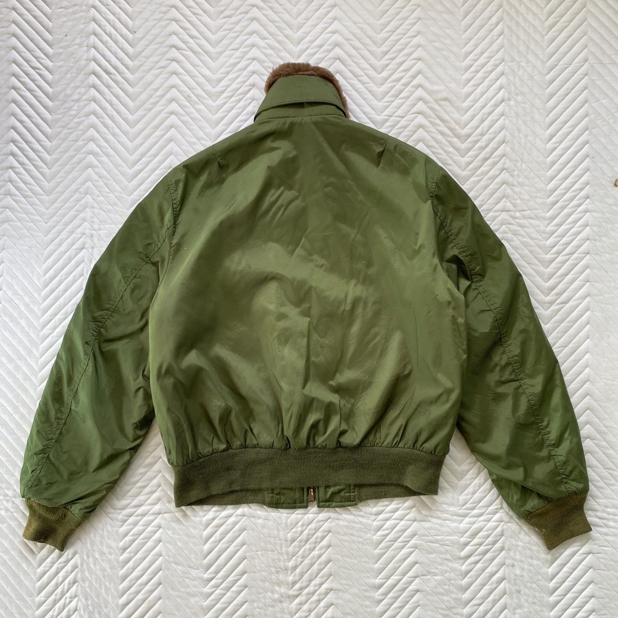 I. Spiewak And Sons Vintage 1980s I. Spiewak & Sons Army Bomber Jacket Size US L / EU 52-54 / 3 - 2 Thumbnail