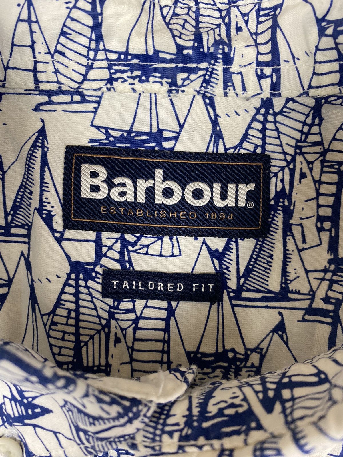 Barbour × Vintage Barbour Button Up Shirt Size S Size US S / EU 44-46 / 1 - 8 Thumbnail