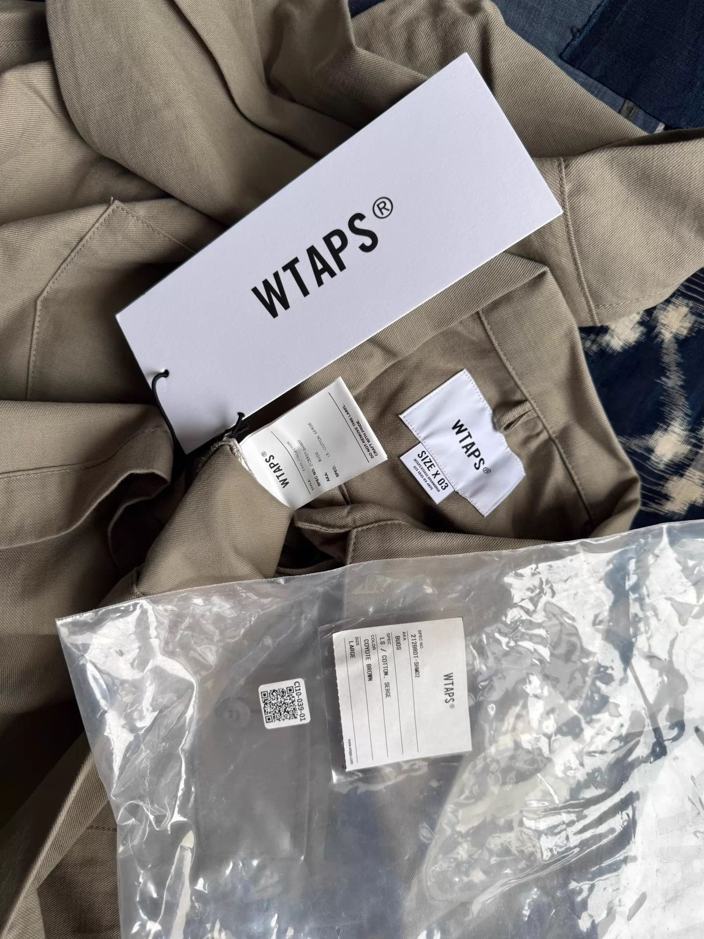 Wtaps WTAPS 21AW BUDS JKT Washed Brown L 2Pockets Jacket Size US L / EU 52-54 / 3 - 9 Thumbnail
