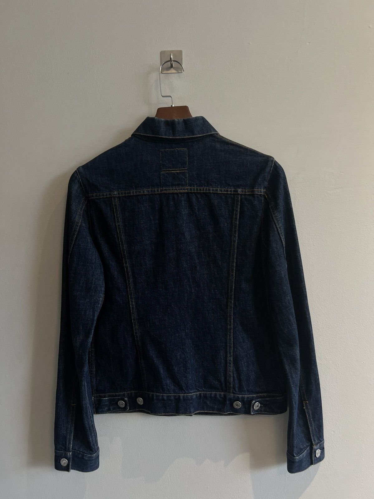Helmut Lang × Vintage 90’s HELMUT LANG ARCHIVAL DENIM JACKET Y2K RARE Size S / US 4 / IT 40 - 2 Thumbnail