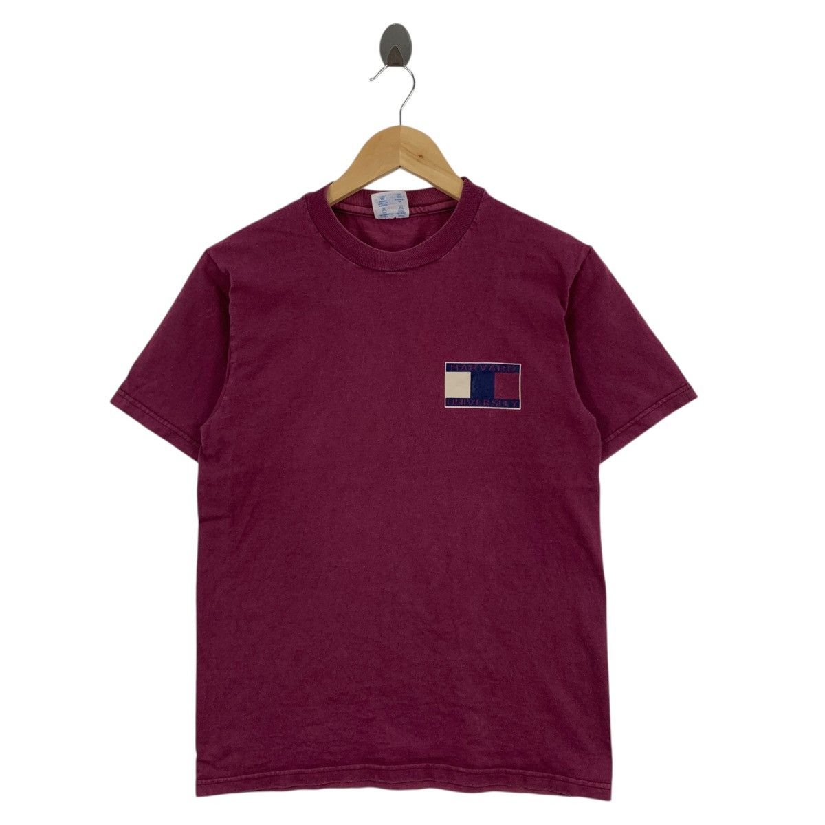 Champion Vintage 90s CHAMPION HARVARD USA Back Hit Print Tshirt Size US S / EU 44-46 / 1 - 4 Thumbnail