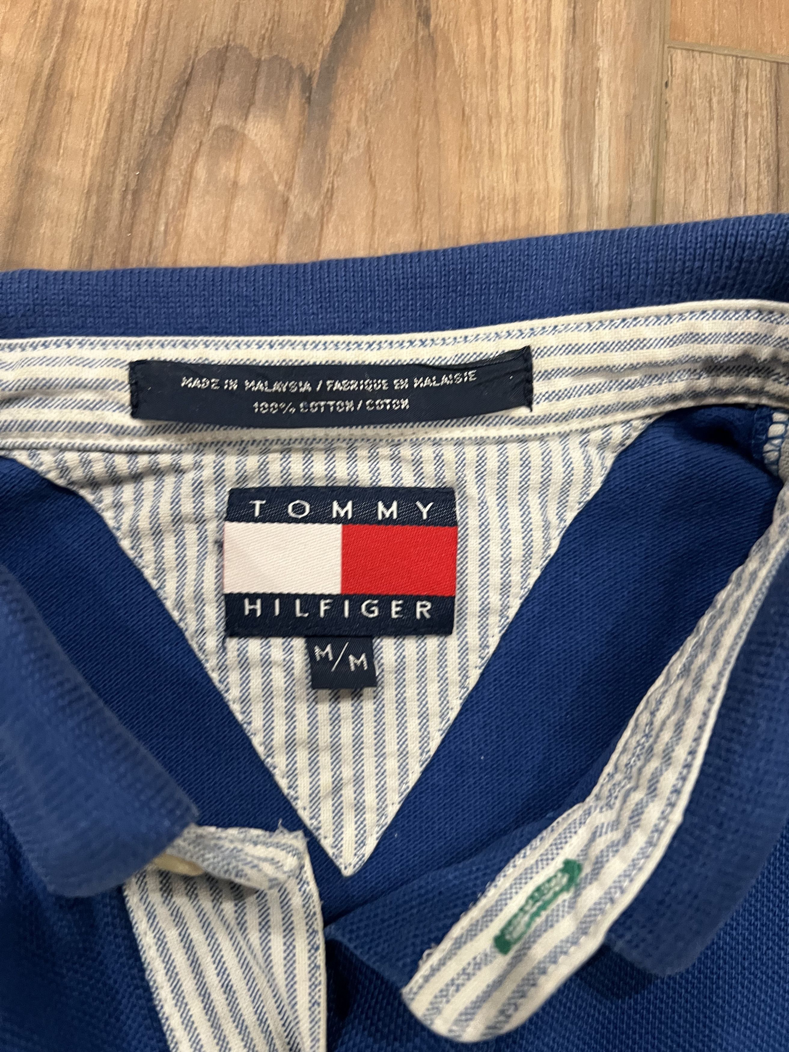 Tommy Hilfiger Tommy Hilfiger Blue Polo Size US M / EU 48-50 / 2 - 2 Thumbnail