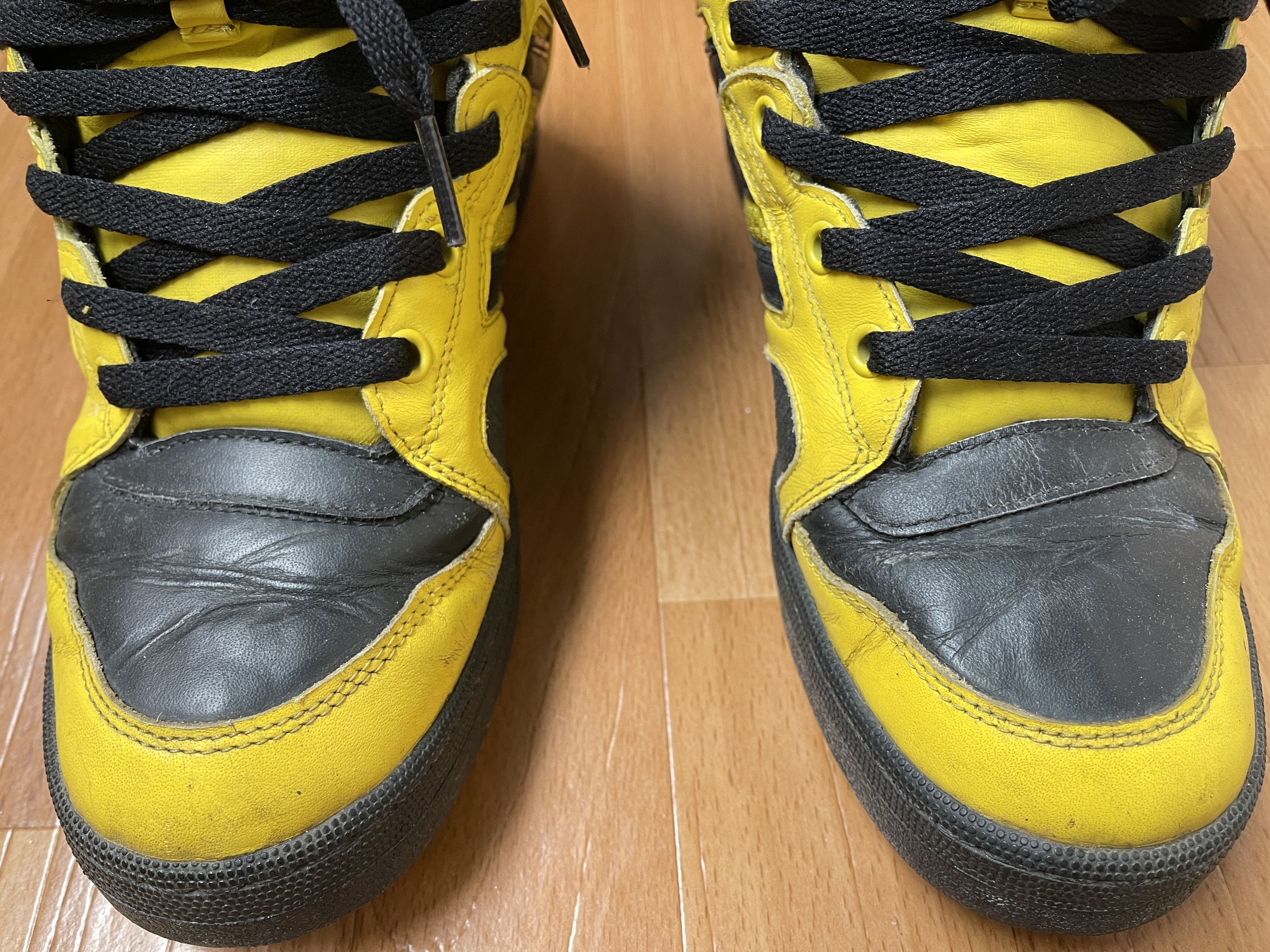 Adidas × Jeremy Scott Adidas sneakers Jeremy Scott Instinct Top shoes ObyO V24530 Size US 9.5 / EU 42-43 - 9 Thumbnail