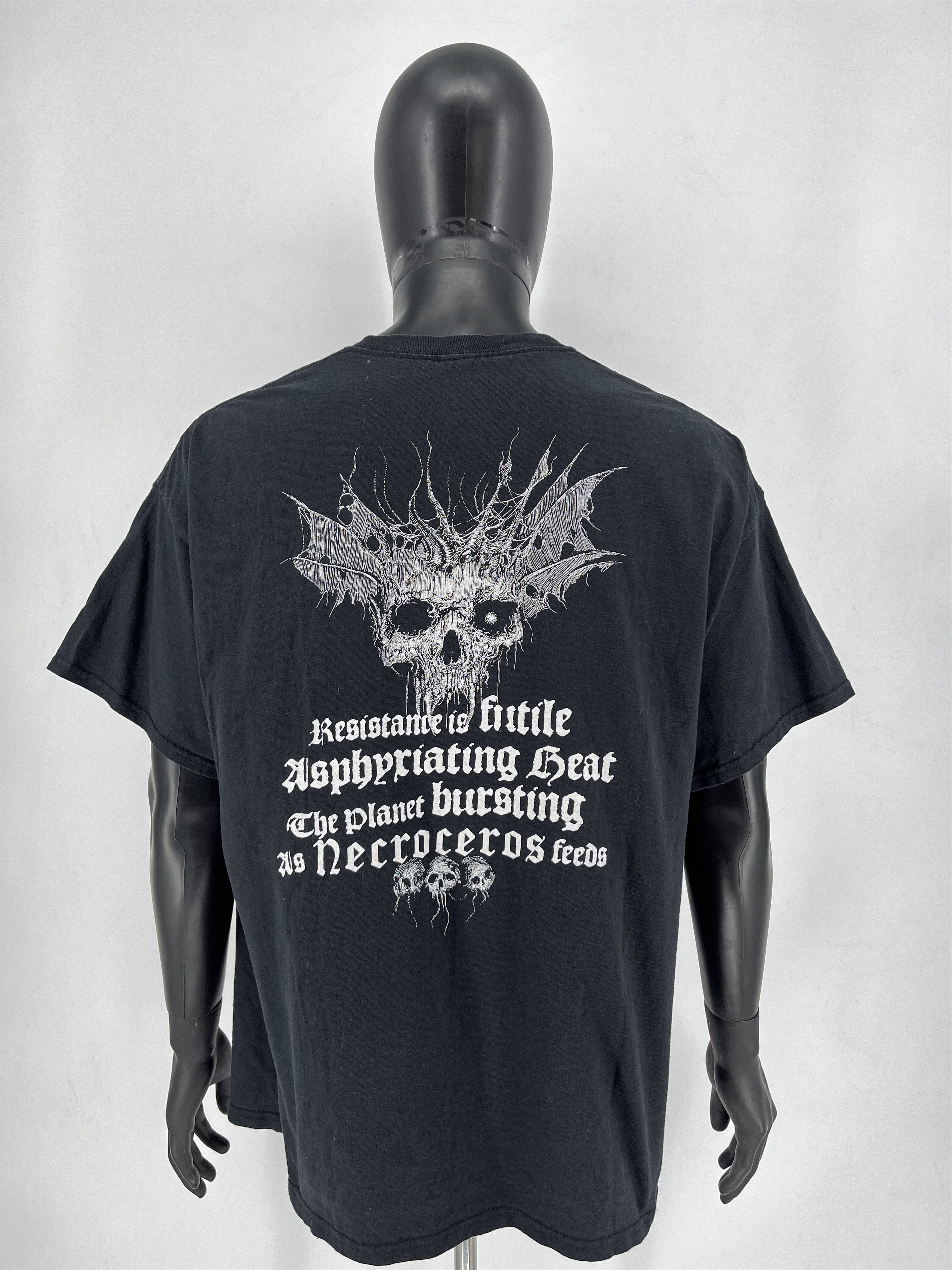 Band Tees Asphyx Crush the Cenotaph Death Metal Tee Size US M / EU 48-50 / 2 - 8 Thumbnail