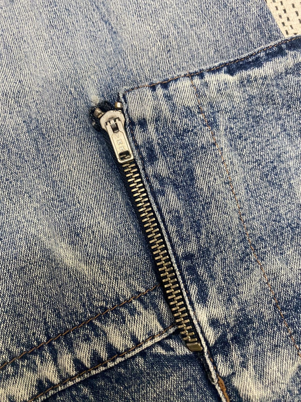 Japanese Brand × Vintage Mens Wide Leg Cargo Jean Stylish Baggy Pants for High Street Size US 30 / EU 46 - 6 Thumbnail