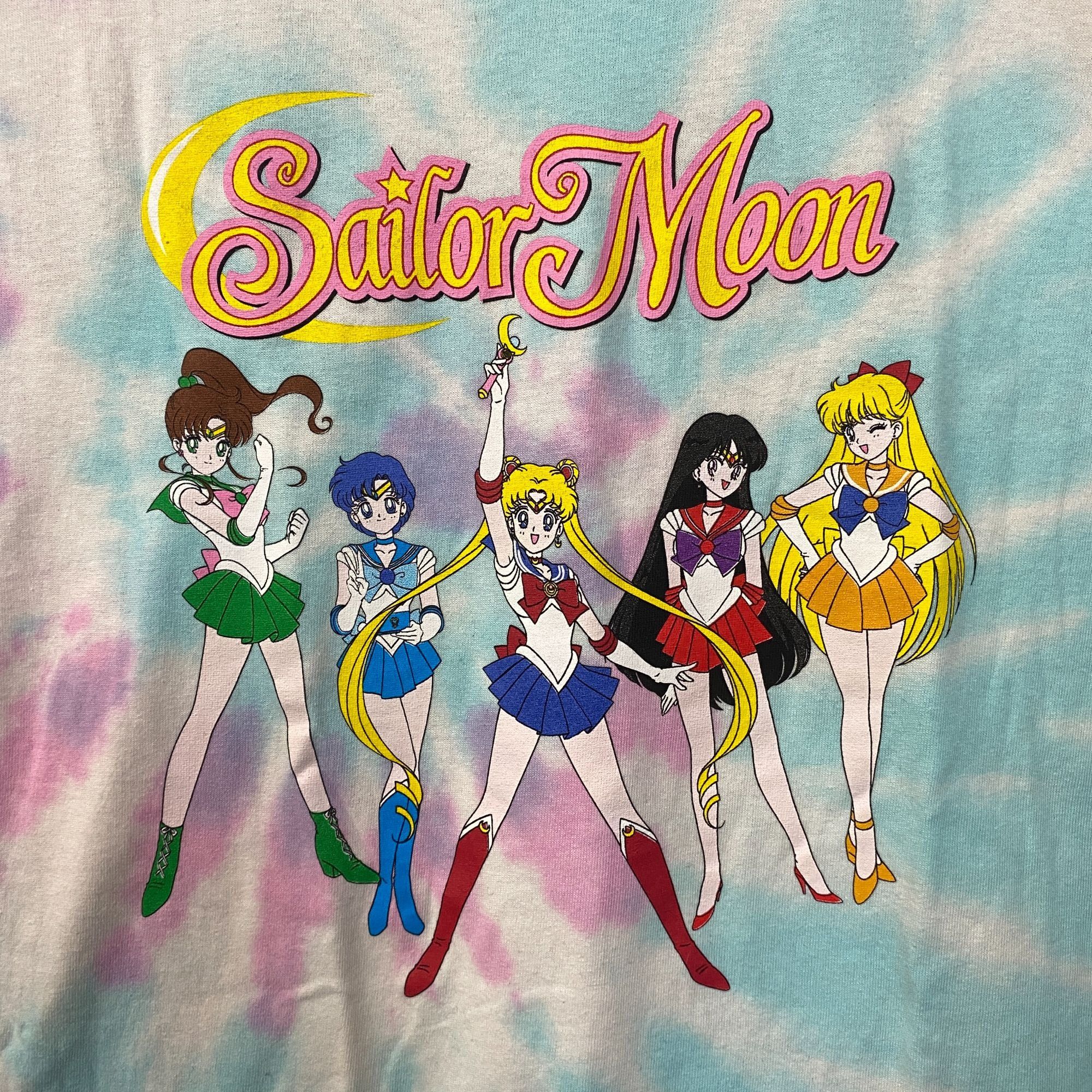 Anime Sailor Moon Sailor Scouts Anime Series T-Shirt Tie Dye Small Size US S / EU 44-46 / 1 - 2 Thumbnail