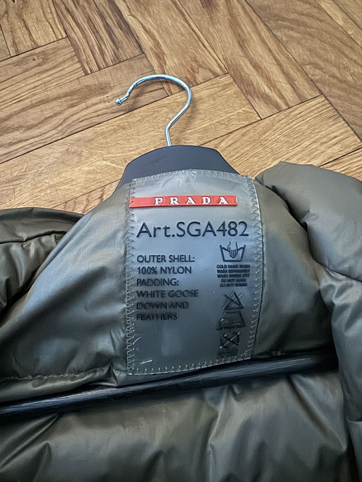 Prada Prada Down Puffer Vest Green Size US S / EU 44-46 / 1 - 6 Thumbnail