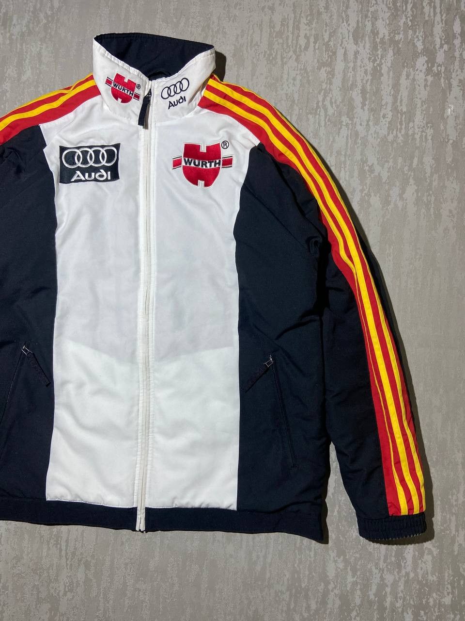 Adidas × Vintage Vintage Adidas Audi DSV nationa germany team biathlon jacket Size US M / EU 48-50 / 2 - 3 Thumbnail