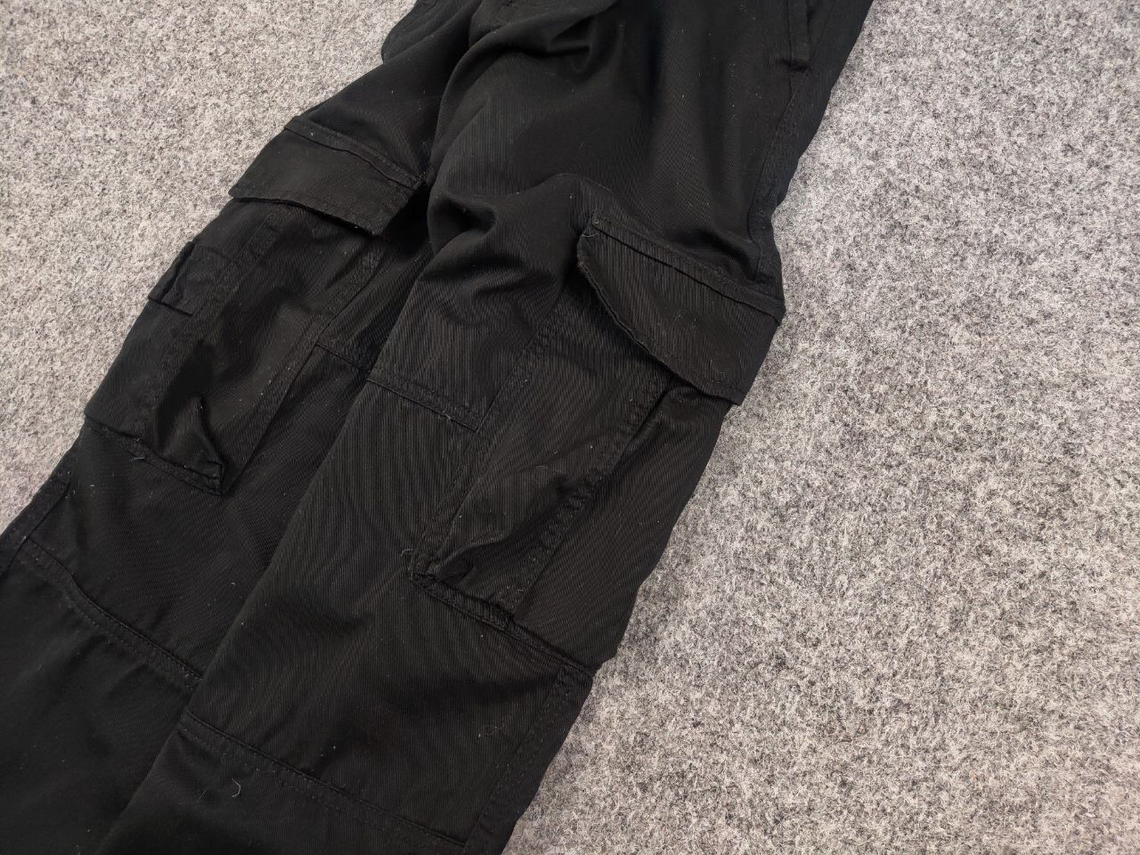 Japanese Brand Vintage Japanese Style black cargo workwear Pants Y2K Size US 34 / EU 50 - 5 Thumbnail