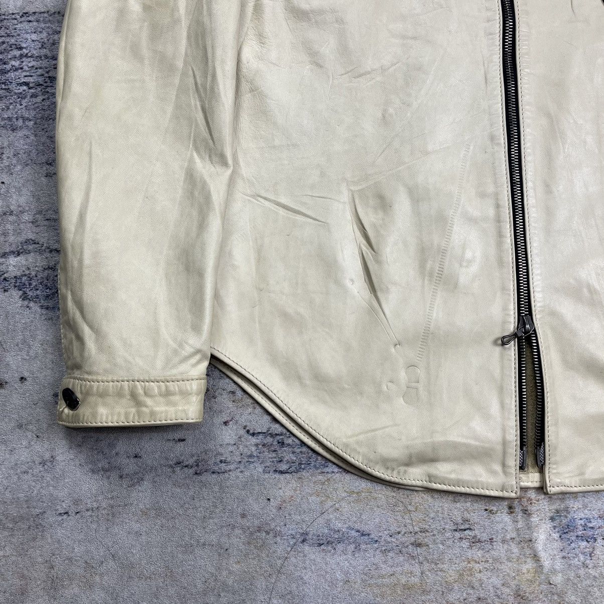 Isamu Katayama Backlash Zero Form Zerospace horse hide leather jacket double zipper Size US S / EU 44-46 / 1 - 6 Thumbnail