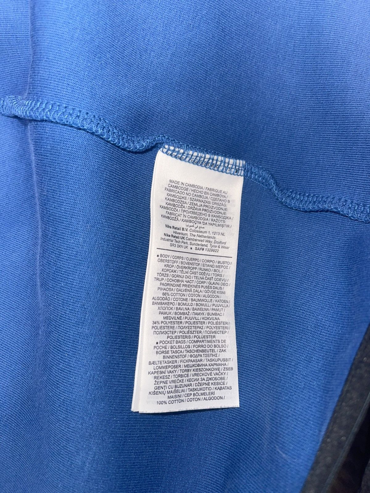 Nike Nike tech fleece marina blue Size US M / EU 48-50 / 2 - 4 Thumbnail