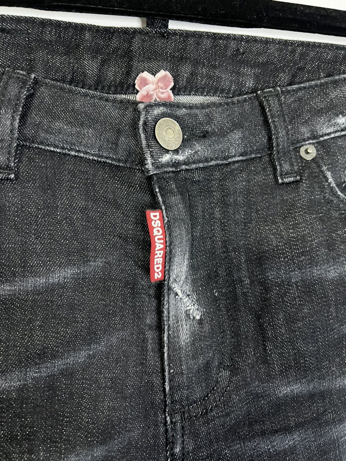 Dsquared2 Dsquared2 womens black jeans denim s Size 27" / US 4 / IT 40 - 3 Thumbnail