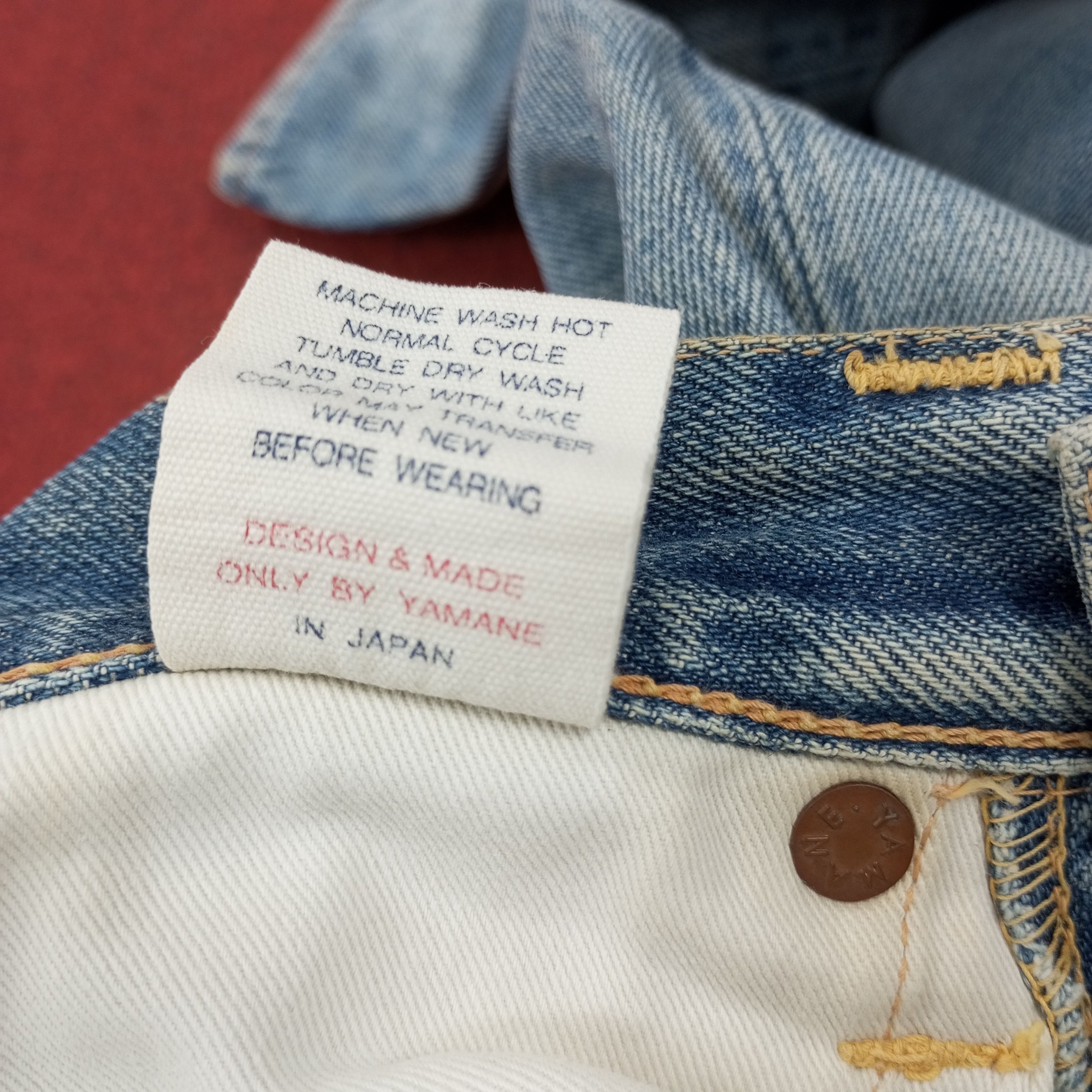 Evisu × Japanese Brand × Vintage Evisu Japanese Brand Fashion Style Custom Daicock Jeans Size US 27 - 14 Thumbnail