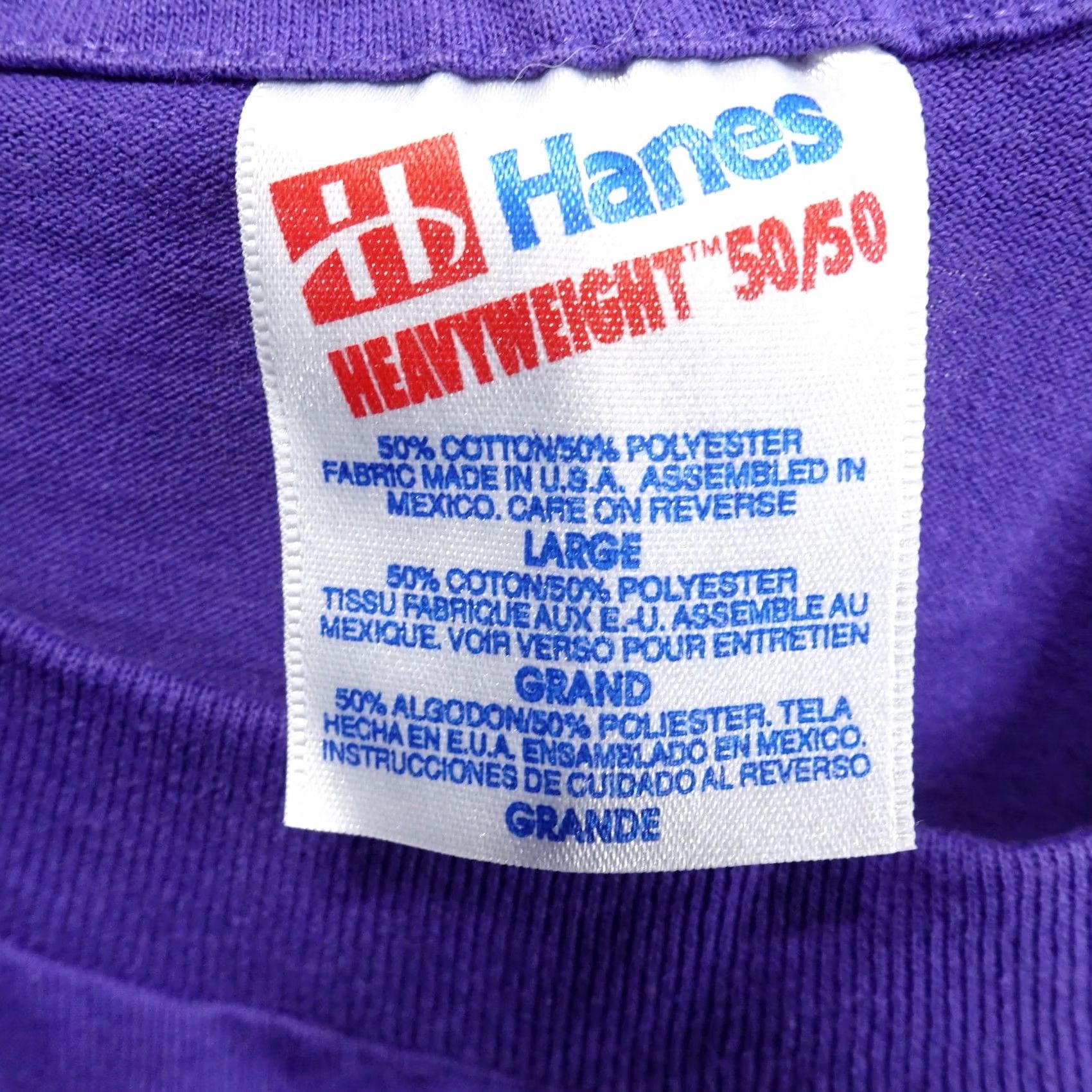 Hanes VINTAGE COZUMEL MEDICAL SEMINARS INC TSHIRT SZ L 1995 SINGLE STITCH 90s Size US L / EU 52-54 / 3 - 7 Thumbnail