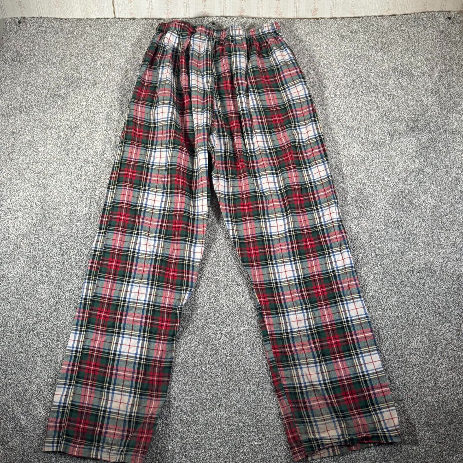 Polo Ralph Lauren Polo Ralph Lauren Pajama Pants Mens Medium Sleepwear Plaid Size US 27 - 9 Thumbnail