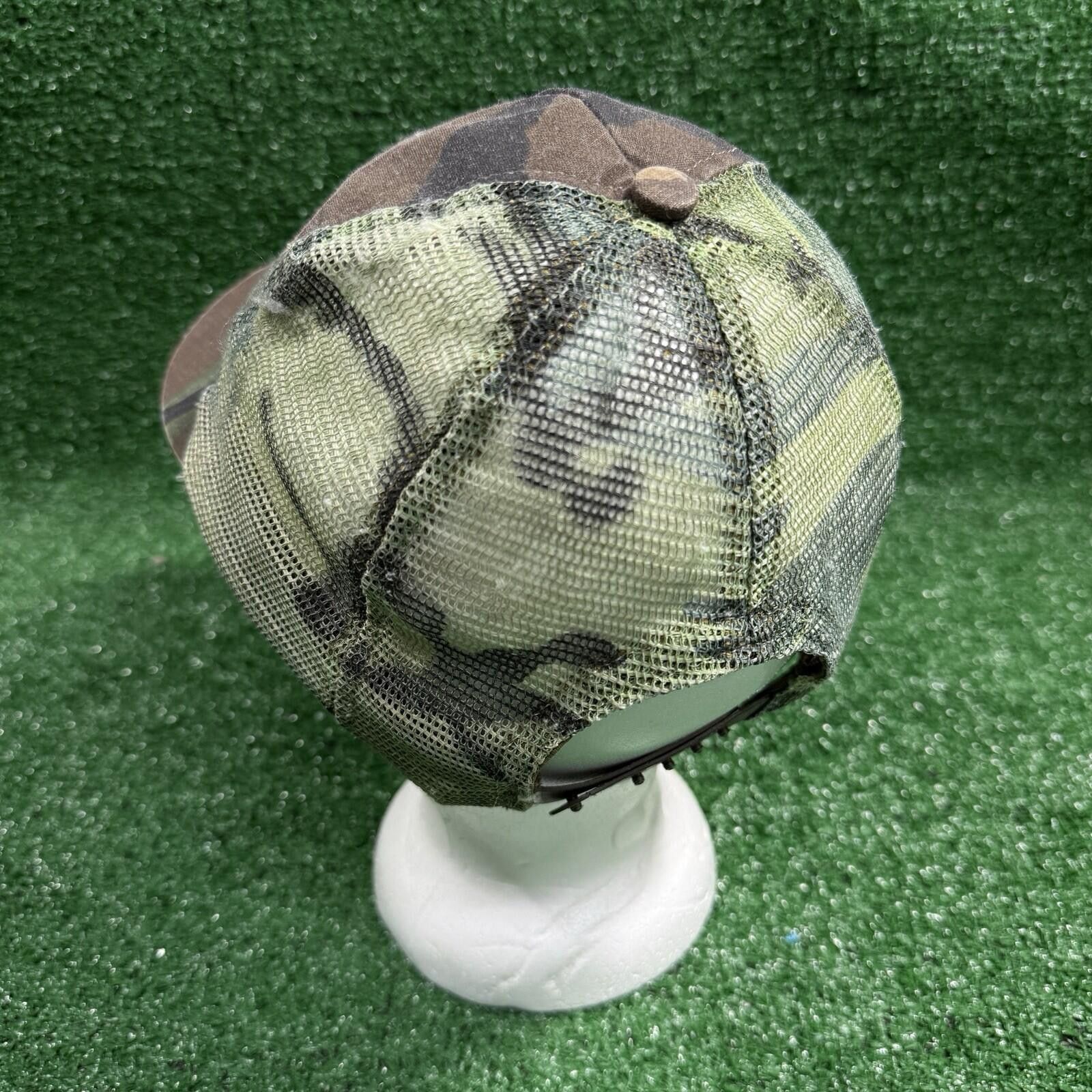 Other Vintage Camo Trucker Hat Mesh Snapback Cap USA Woodland Camo Size ONE SIZE - 2 Thumbnail