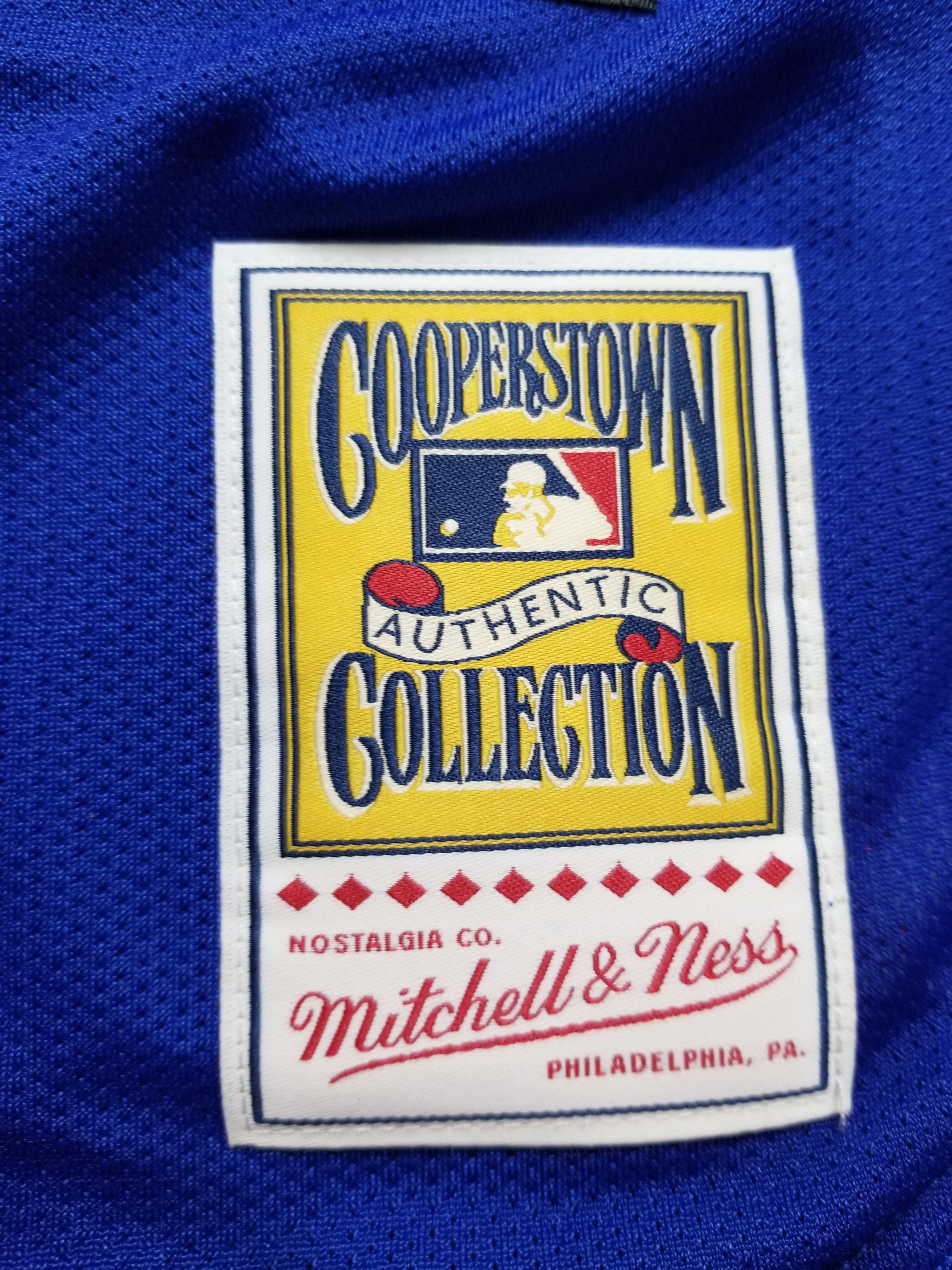 Mitchell & Ness Authentic Mike Piazza New York Mets 1999 Button Jersey Size US M / EU 48-50 / 2 - 9 Thumbnail