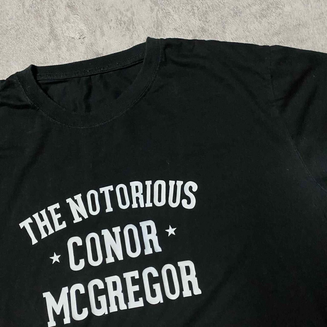Other Conor McGregor Notorious black cotton T-shirt #UFC Size US M / EU 48-50 / 2 - 4 Thumbnail