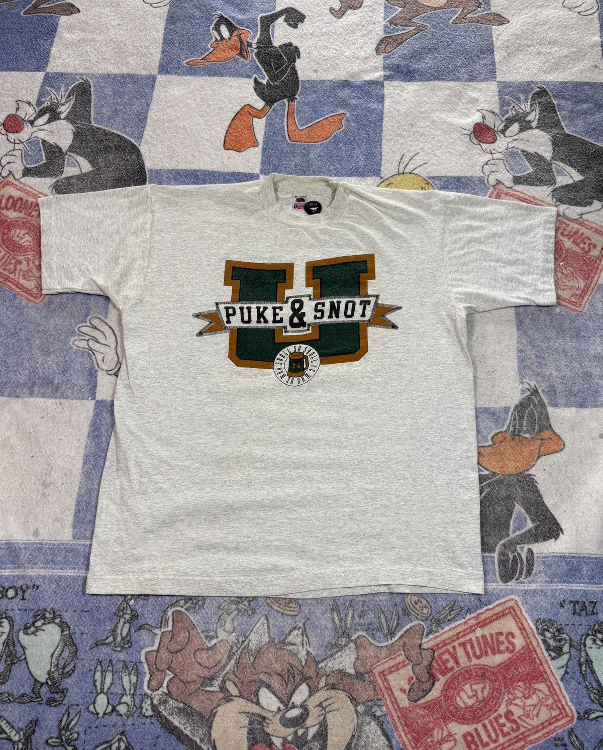 Other Vintage Puke and snot tee Size US XL / EU 56 / 4 - 1 Thumbnail