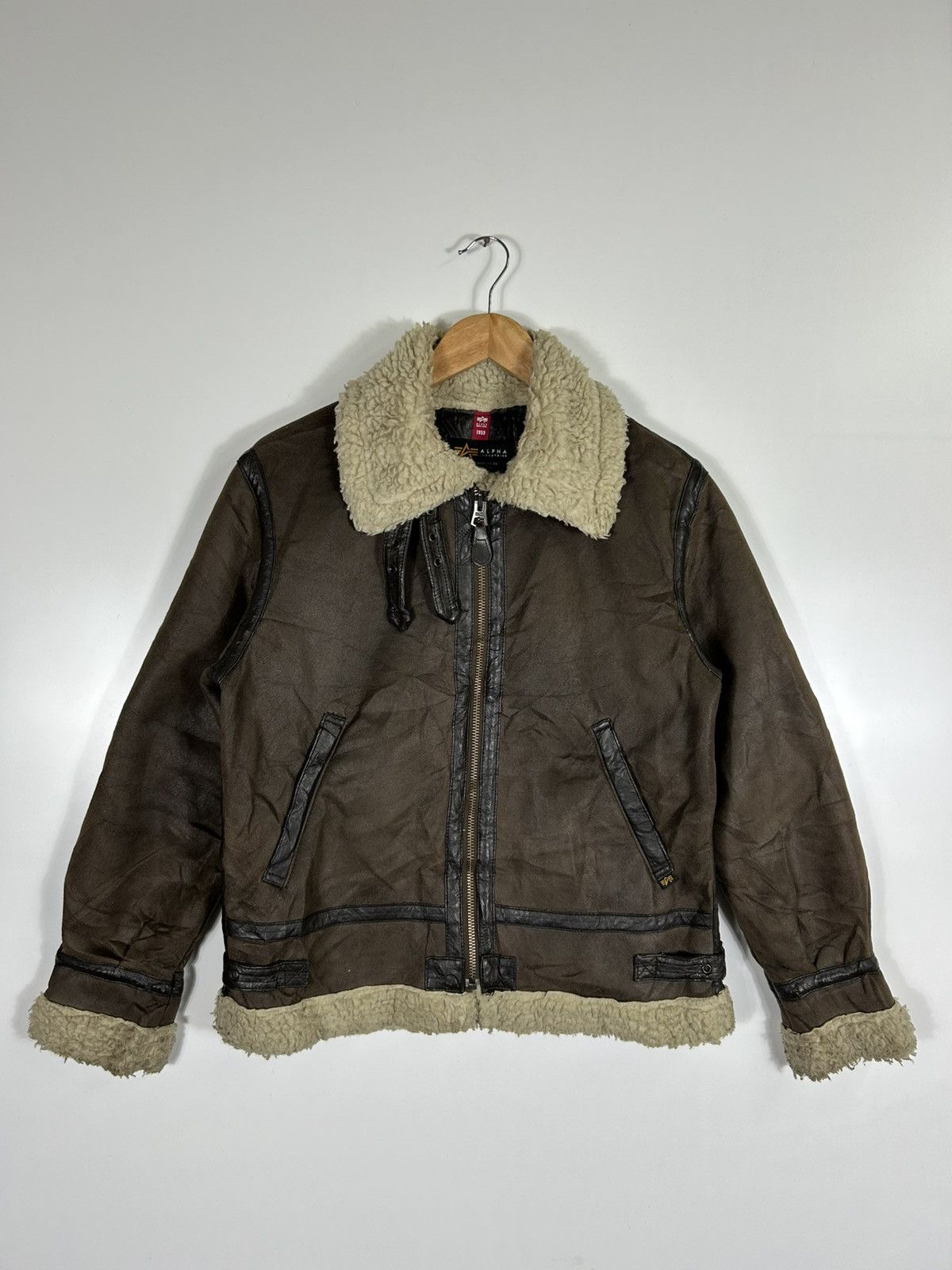 Alpha Industries ⚡️Vintage Y2K Alpha Industries B3 Style Jacket Size US M / EU 48-50 / 2 - 1 Thumbnail