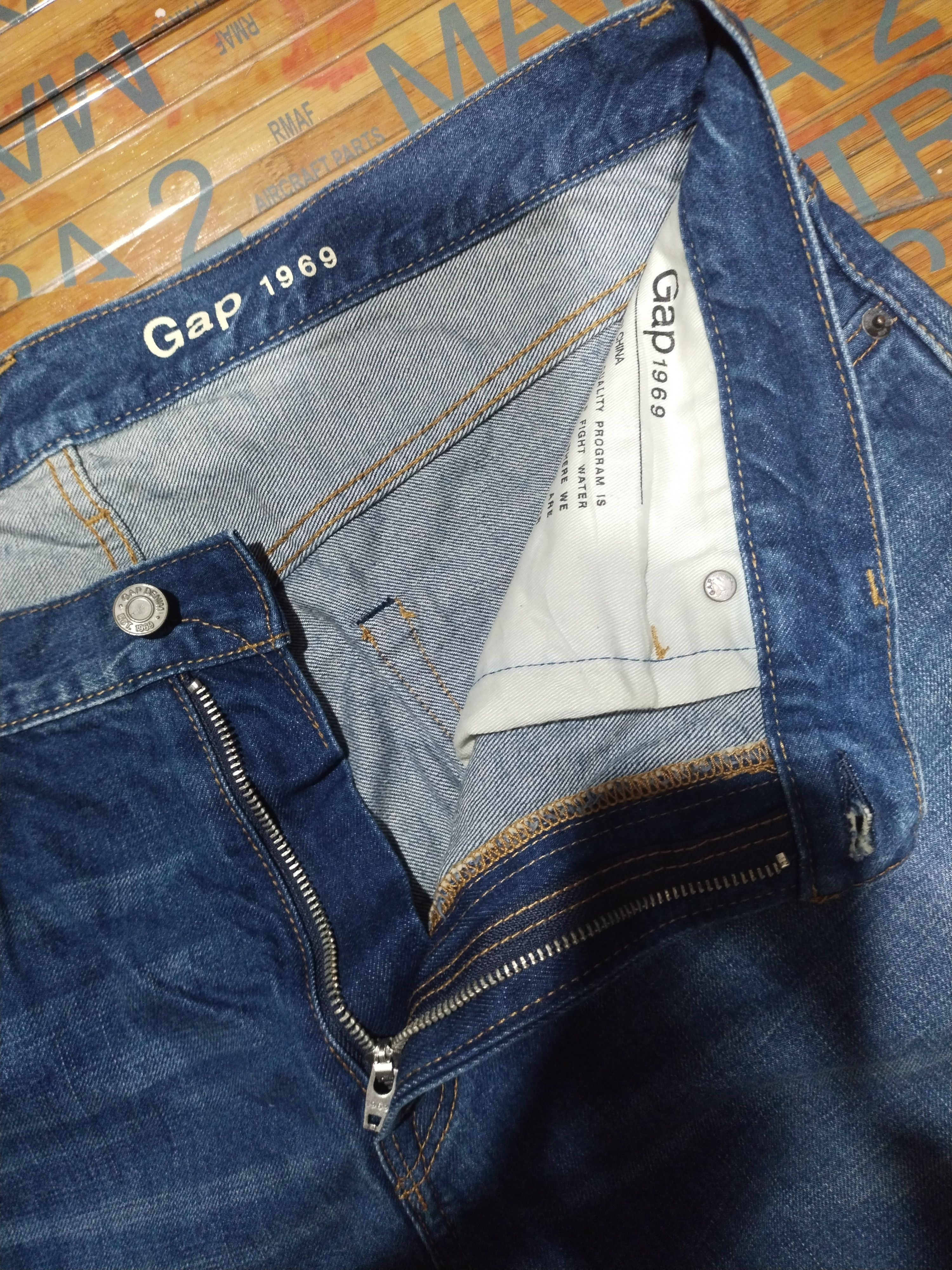 Gap × Standard Cloth × Vintage Gap 1969 "Vintage" Standard Taper Sz 36" Size US 36 / EU 52 - 9 Thumbnail