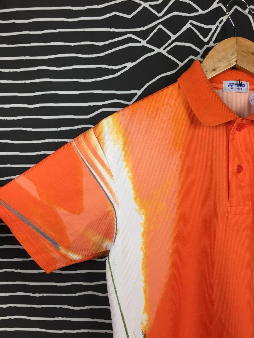 Japanese Brand Vtg Yonex Jaspo Made In Japan Fullprint Badminton Jersey Size US M / EU 48-50 / 2 - 4 Thumbnail