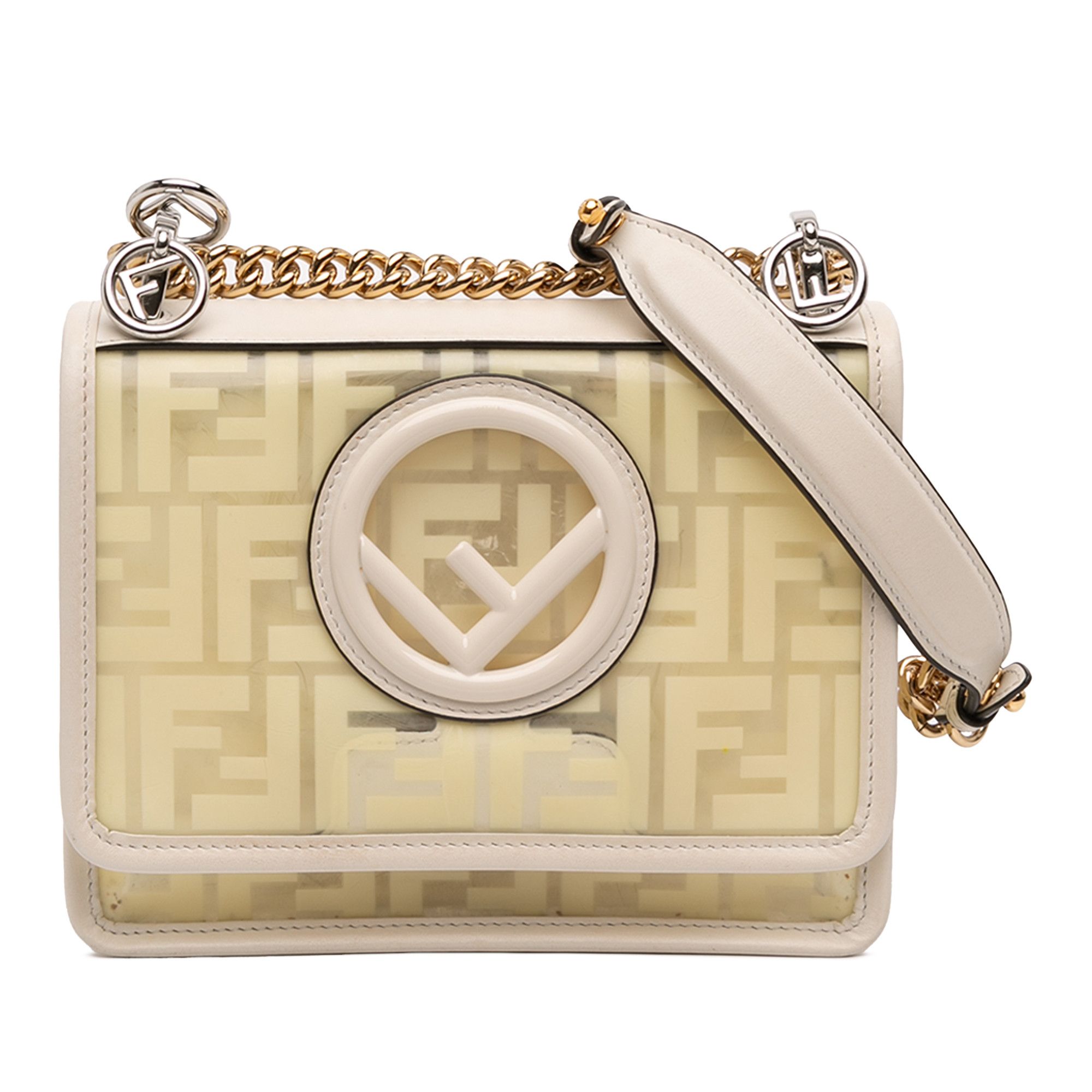 Fendi Fendi Small Zucca PVC Kan I F Crossbody Size ONE SIZE - 1 Thumbnail