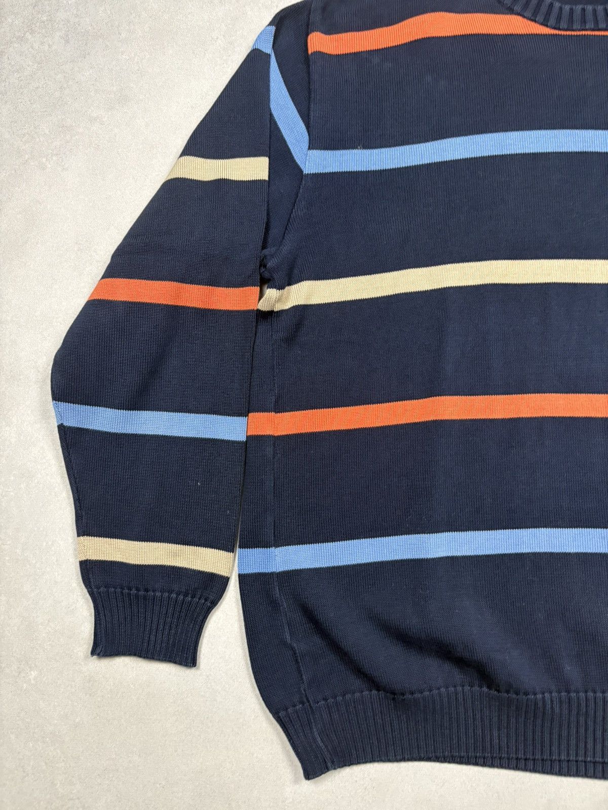 Paul & Shark Paul & Shark Yachting Striped Knit Sweater XL Made In Italy Size US XL / EU 56 / 4 - 3 Thumbnail