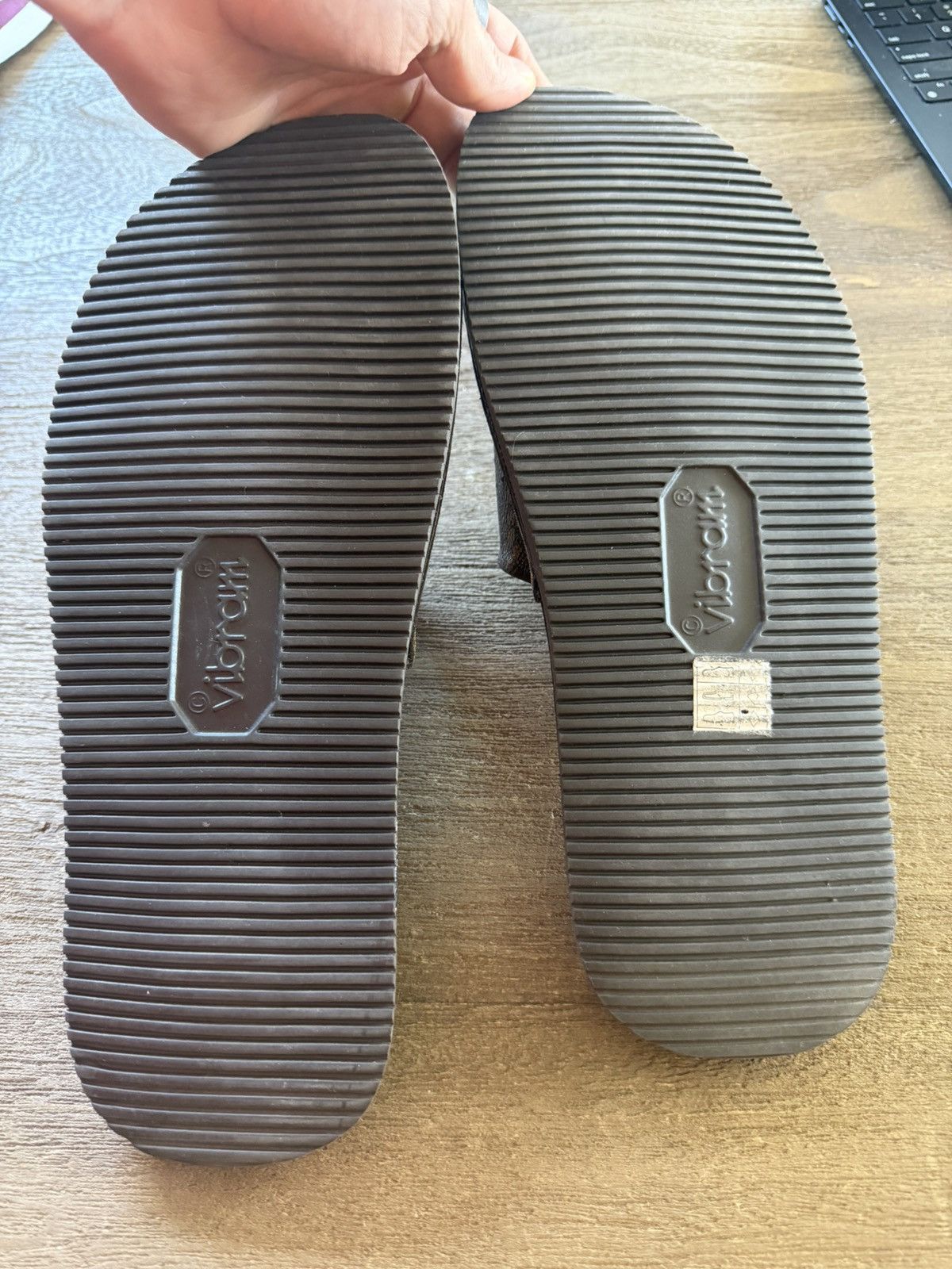 Suicoke Needles × SUICOKE Tukka - Papillon PVC Sandals Brown size 12 Size US 12 / EU 45 - 5 Thumbnail