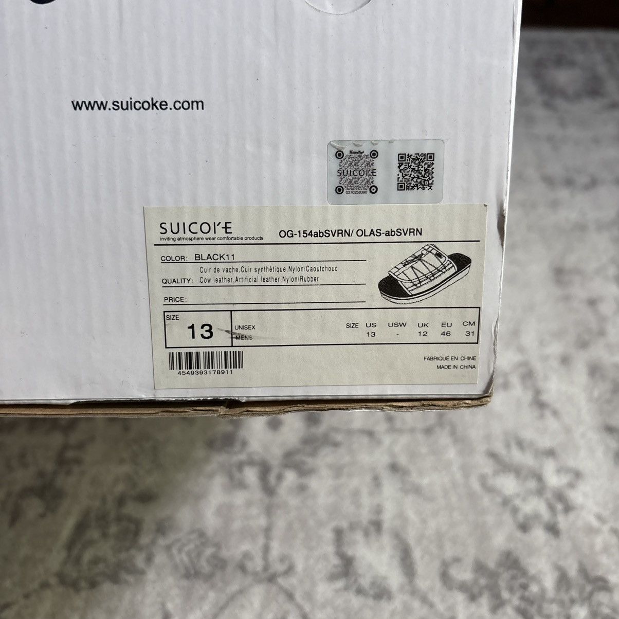 Suicoke Suicoke X SVRN Moto Cow Fur Sandals Black | Size 13 Size US 13 / EU 46 - 8 Thumbnail