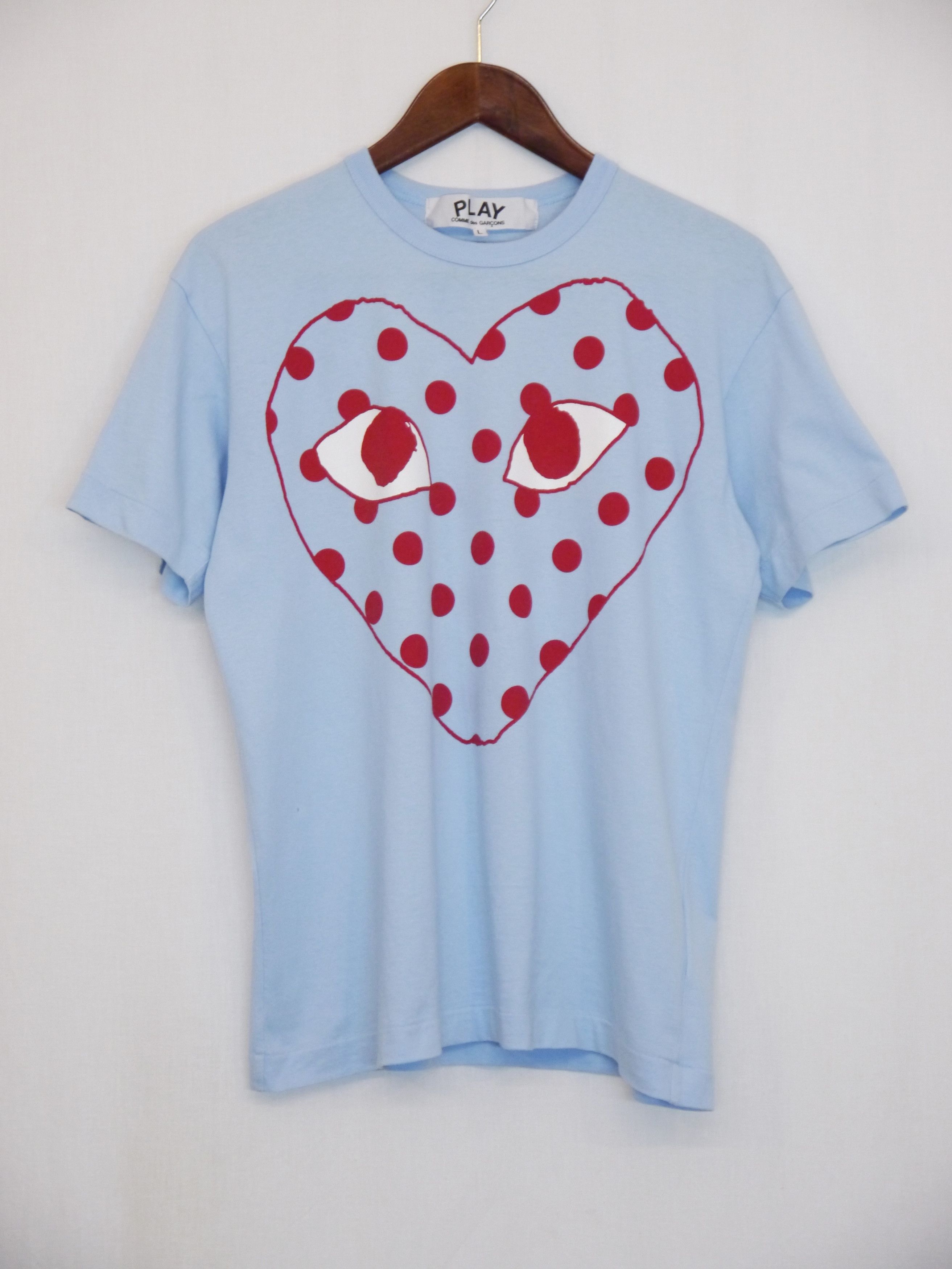 Mens Tshirt Comme Des Garcons Polka Dot Shirt Comme Des Garcons