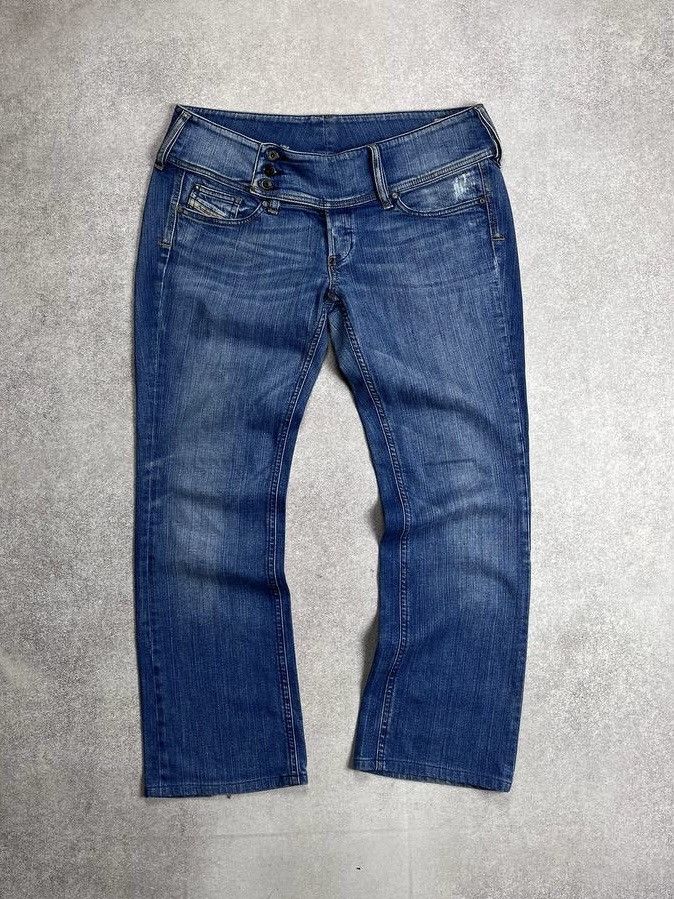 Diesel Vintage Diesel Cherock Baggy Y2K Jeans Flared Japanese 32 Size US 32 / EU 48 - 1 Thumbnail