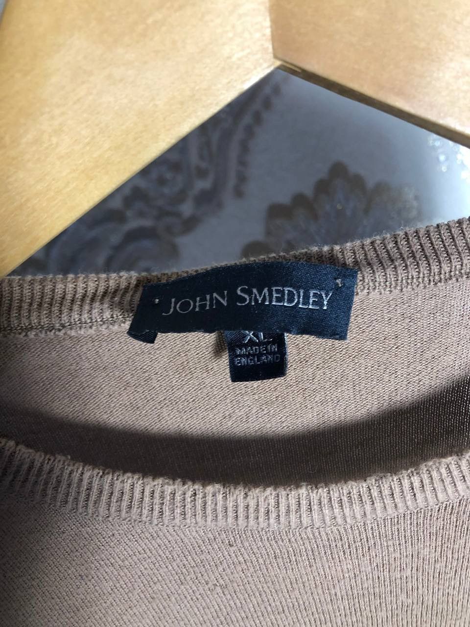 John Smedley × Vintage VERY RARE JOHN SMEDLEY WOOL SWEATER ENGLAND STYLE DELUX 90s Size US XL / EU 56 / 4 - 3 Thumbnail