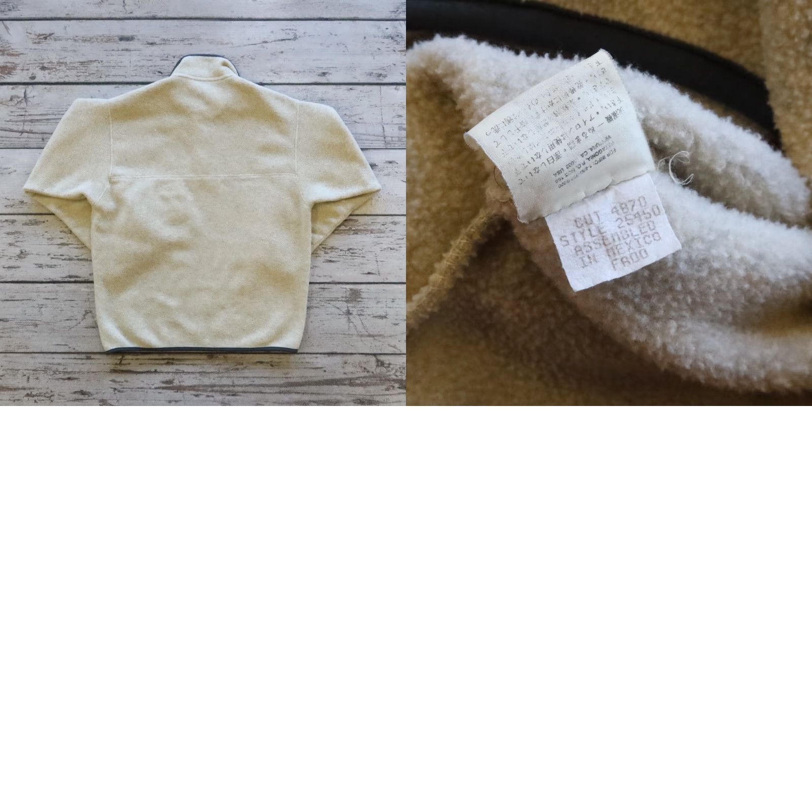 Patagonia VINTAGE Patagonia Synchilla Fleece Pullover M Oatmeal Men Jacket Pullover Synchilla Fleece Patagonia M Oatmeal Mens 90s Size US M / EU 48-50 / 2 - 9 Thumbnail