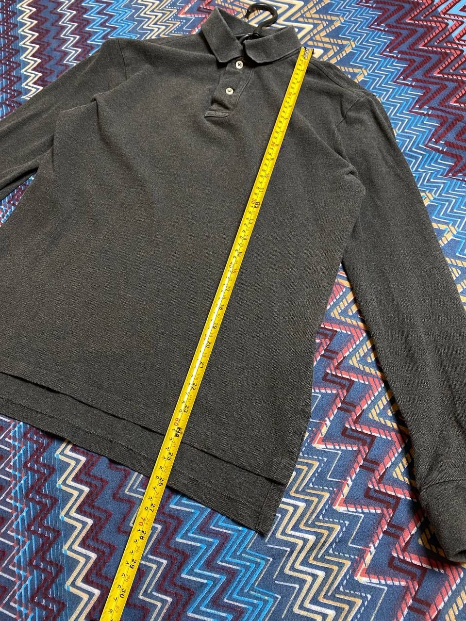 Polo Ralph Lauren Polo Ralph Lauren Rugby Vintage Long-sleeve Sweater 🟤 Size US S / EU 44-46 / 1 - 9 Thumbnail