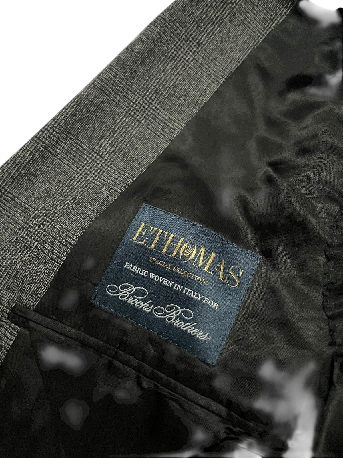 Brooks Brothers Brooks Brothers 1818 E.Thomas Wool Charcoal Blazer 42S EU 54 Size 42S - 5 Thumbnail