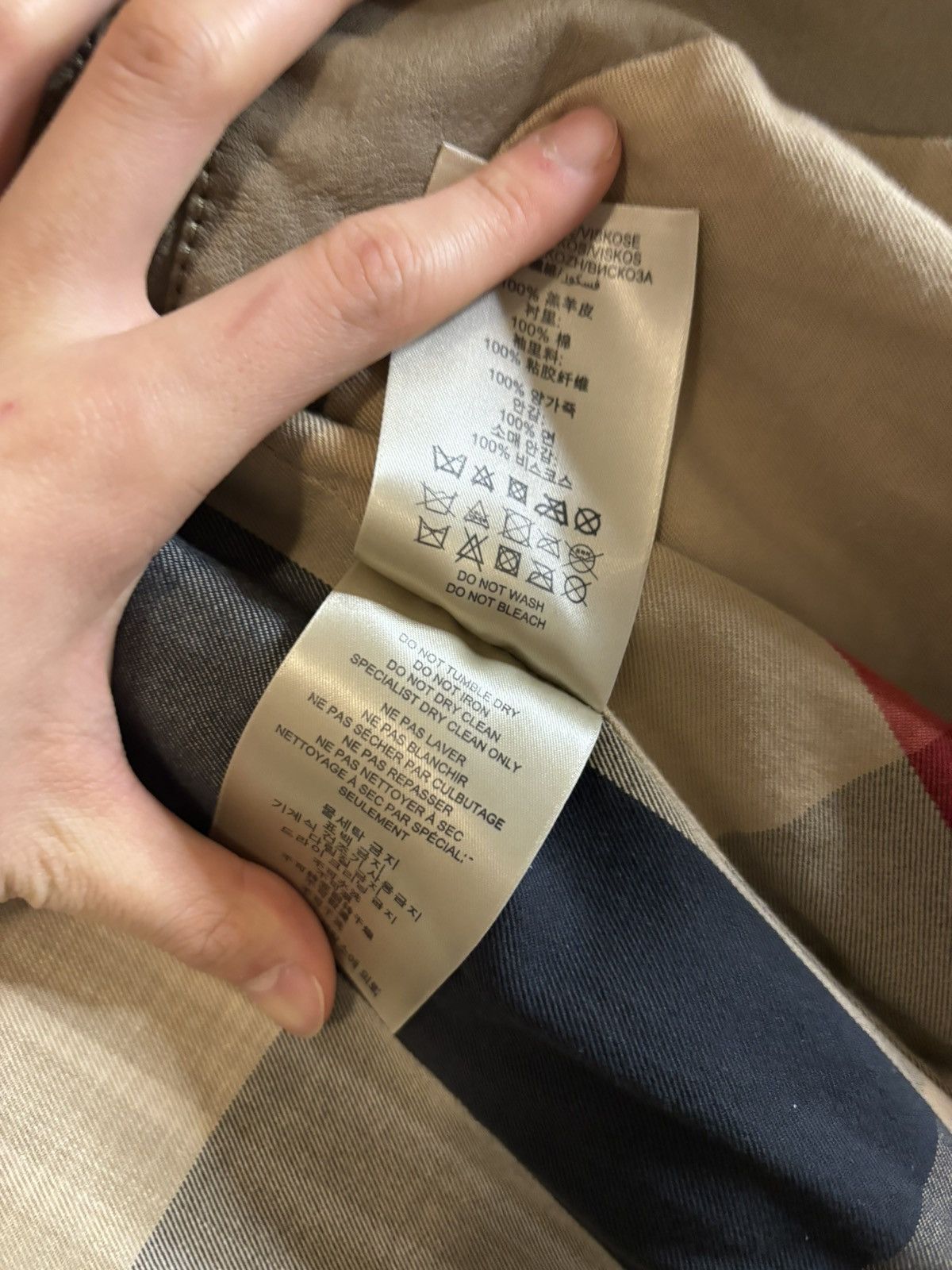 Burberry Burberry lambskin suit jacket Size US M / EU 48-50 / 2 - 4 Thumbnail