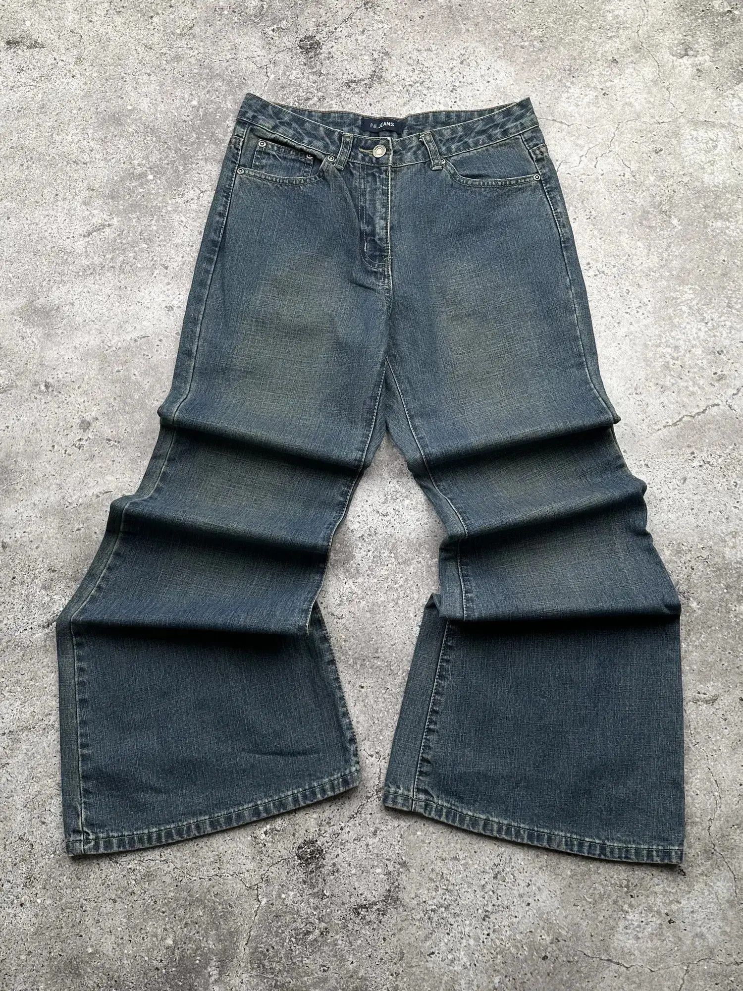 Japanese Brand Vintage Super Flare Jeans C242(V580) Size US 28 / EU 44 - 1 Thumbnail