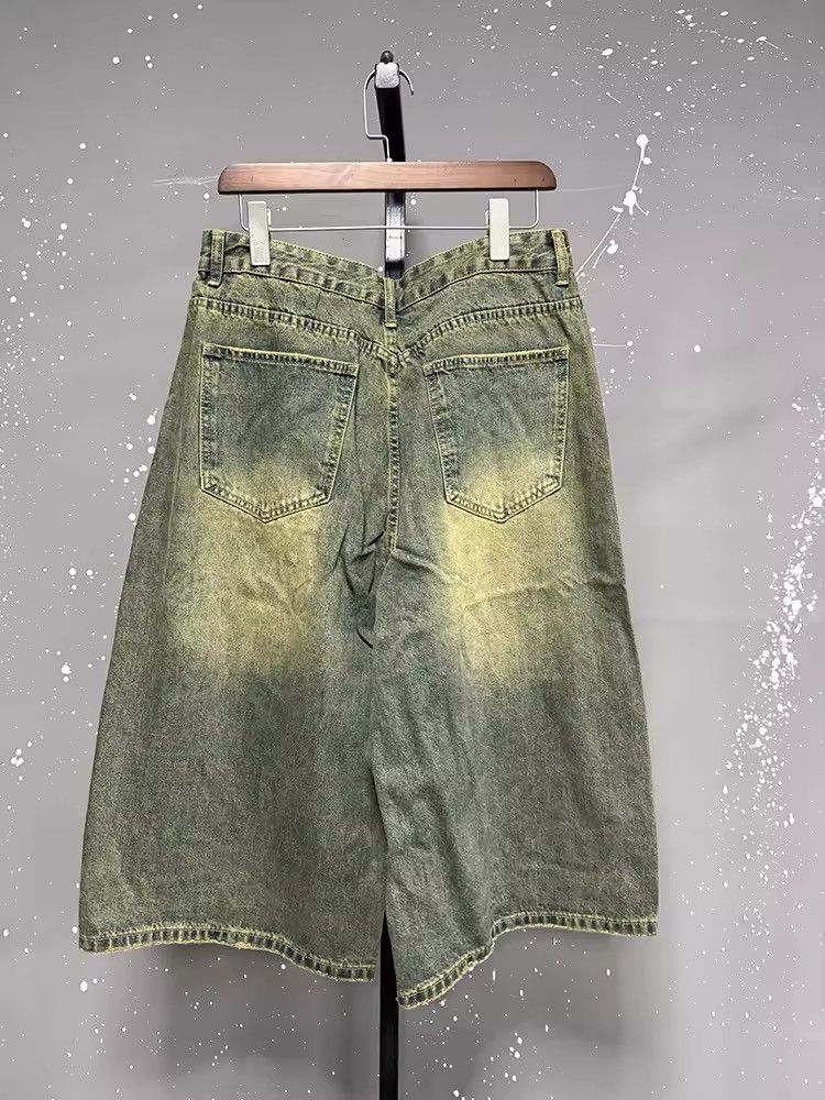 Japanese Brand × Jean Straight Calf-Length Pant Size US 27 - 6 Thumbnail