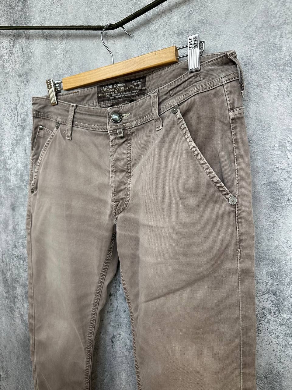 Jacob Cohen Jacob Cohen Tailored Jeans Type 613C Brown Taupe Denim Pants Size US 32 / EU 48 - 5 Thumbnail
