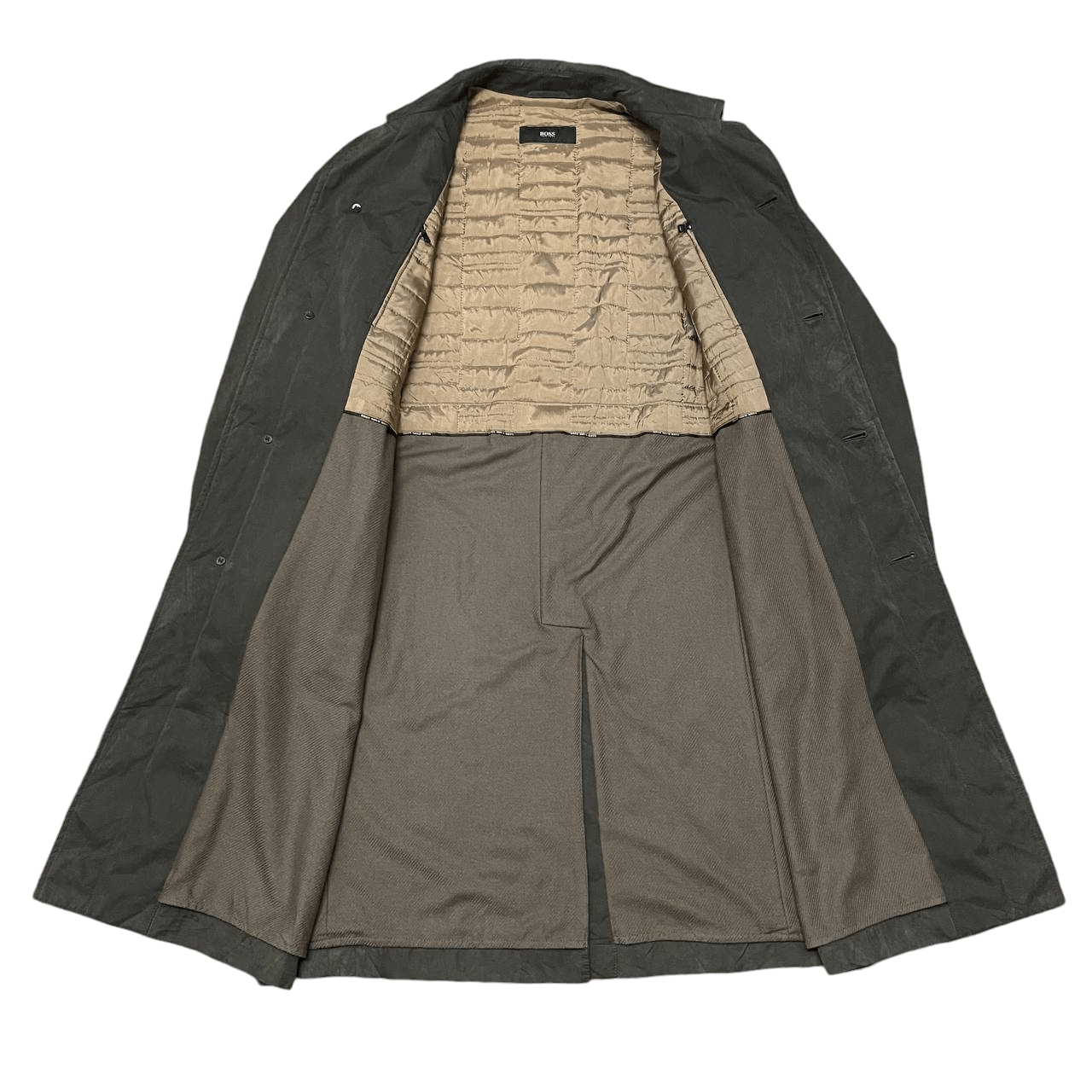 Hugo Boss Vintage Hugo Boss Trench Long Coat Size US L / EU 52-54 / 3 - 6 Thumbnail